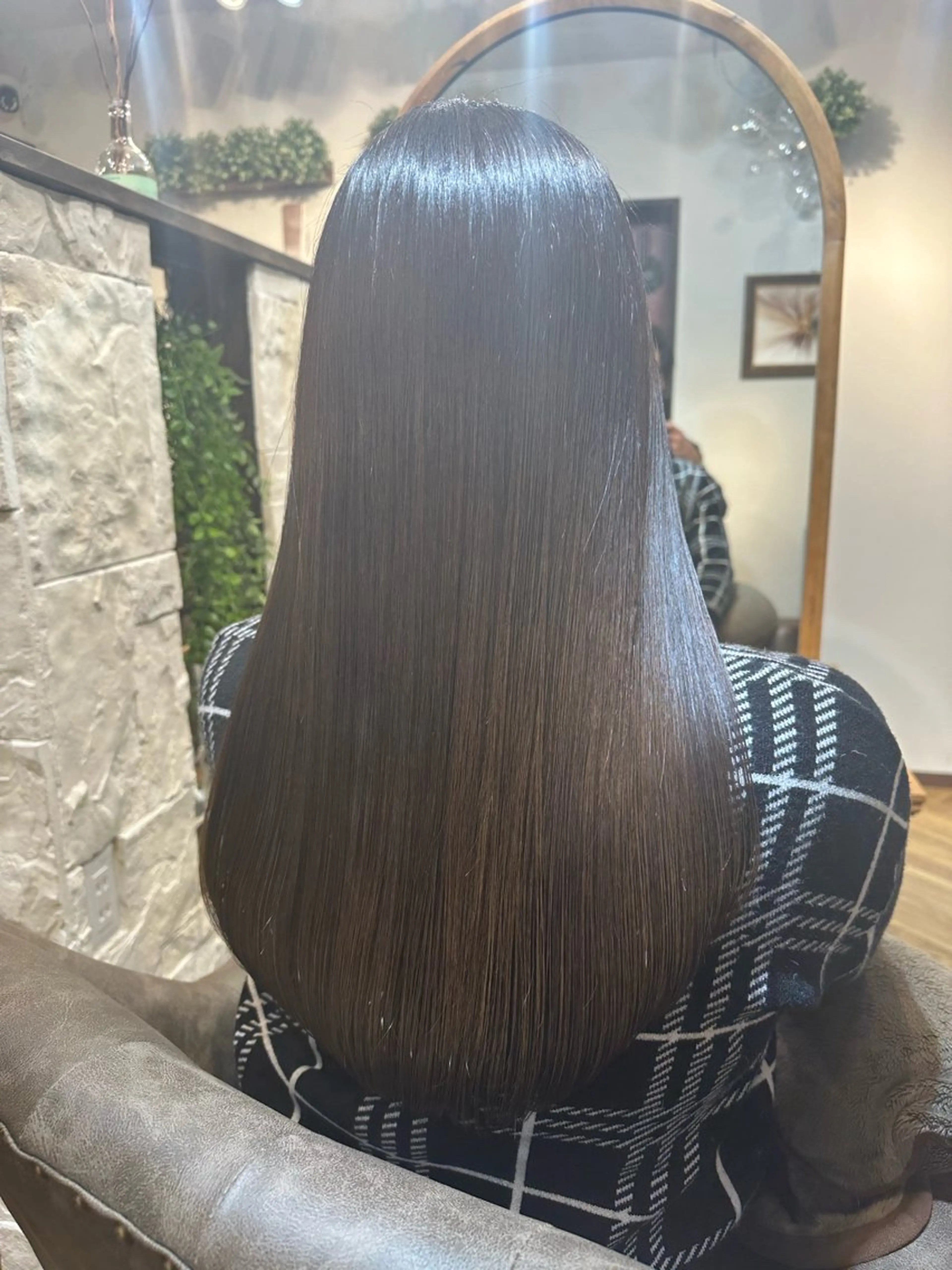 ロング カット 縮毛矯正 トリートメント 伏田 遼馬のヘアスタイル