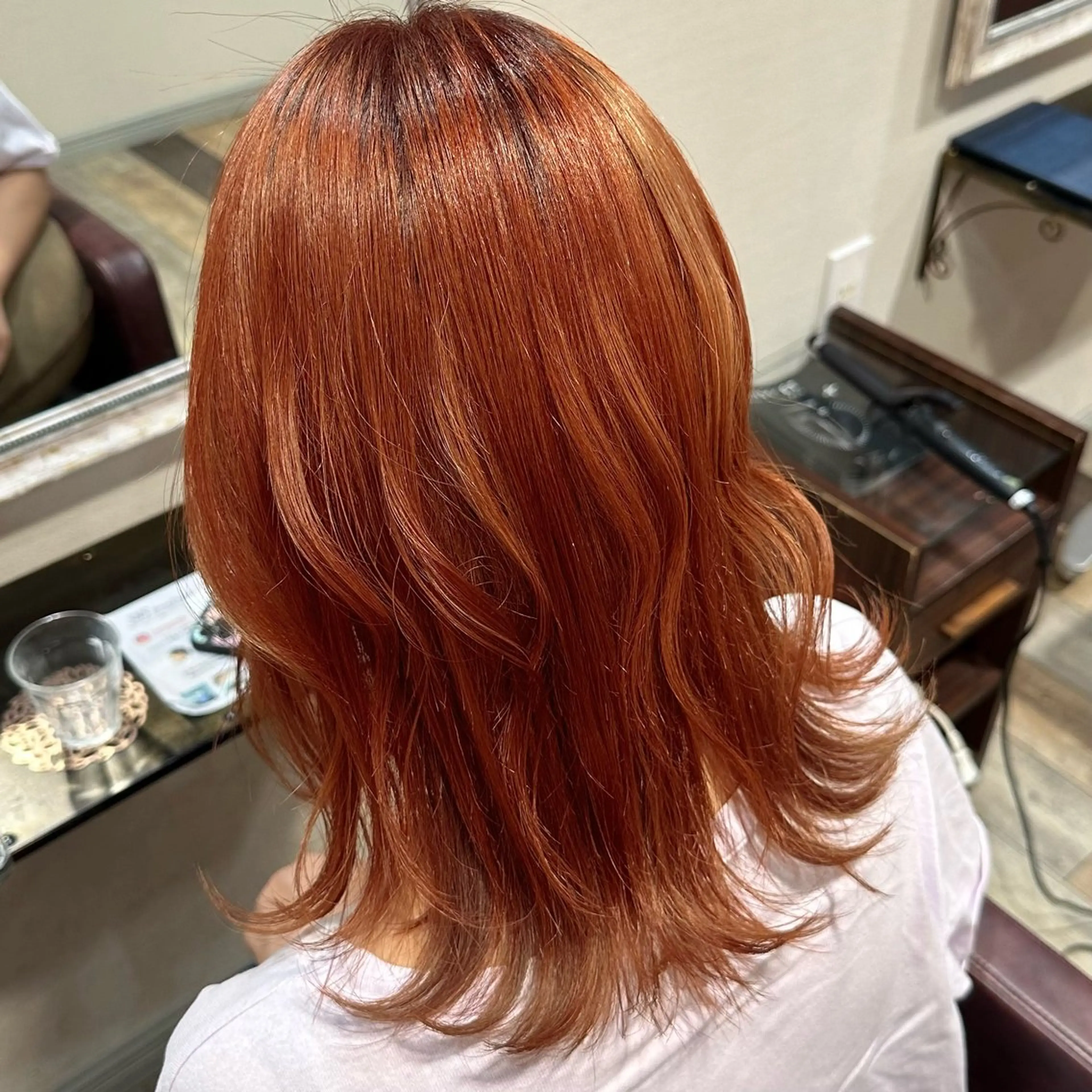 ミディアム カット ヘアカラー トリートメント 柔らかいcolor ￤韓国￤🩰マユ🩰のヘアスタイル