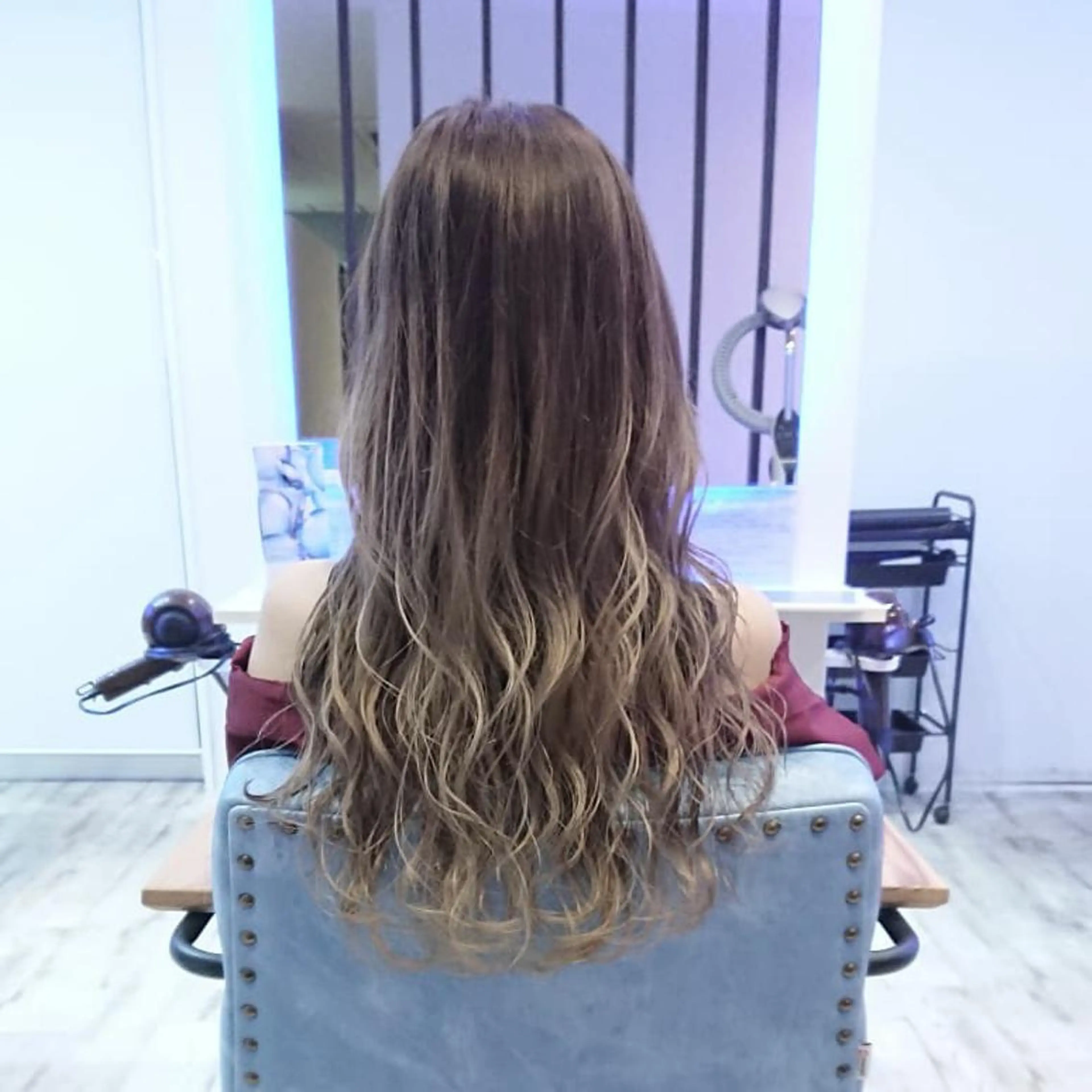 ロング カラー ヘアアレンジ 小林 伸行のヘアスタイル