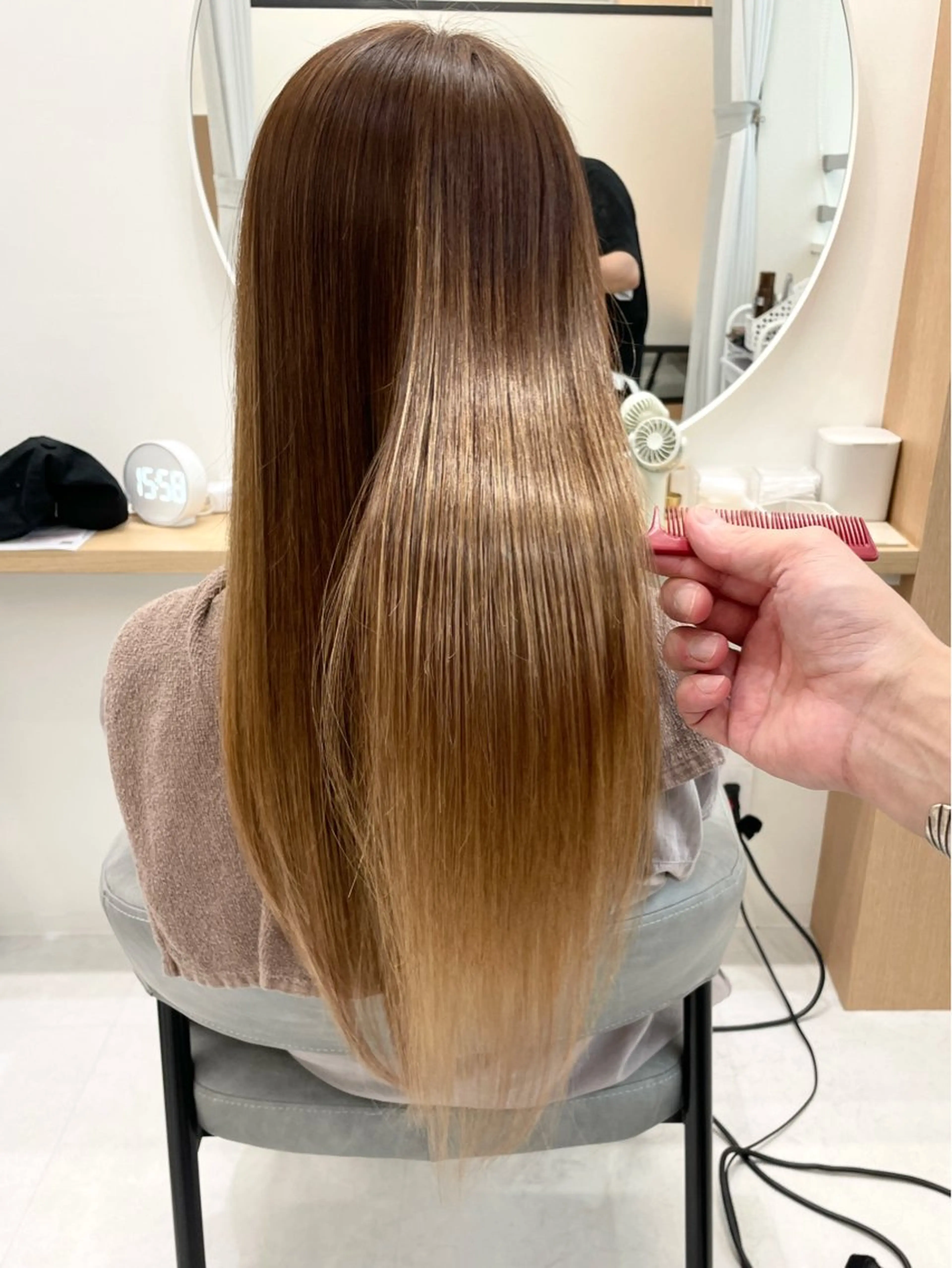 ロング シールエクステ☀️ L.O.G村岡健一のヘアスタイル