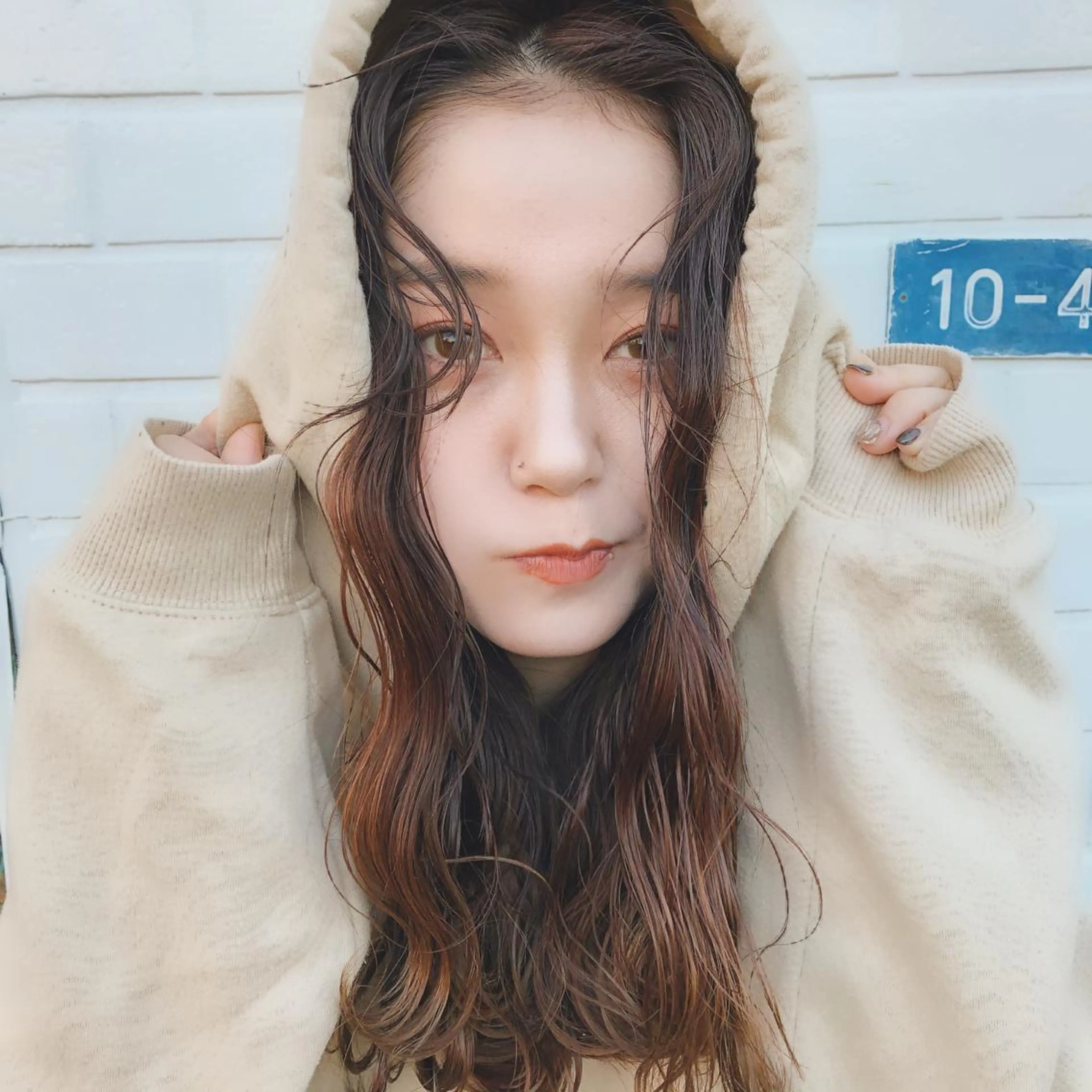 ロング ヘアカラー トリートメント レイヤー/高橋 みく /池下/千種のヘアスタイル