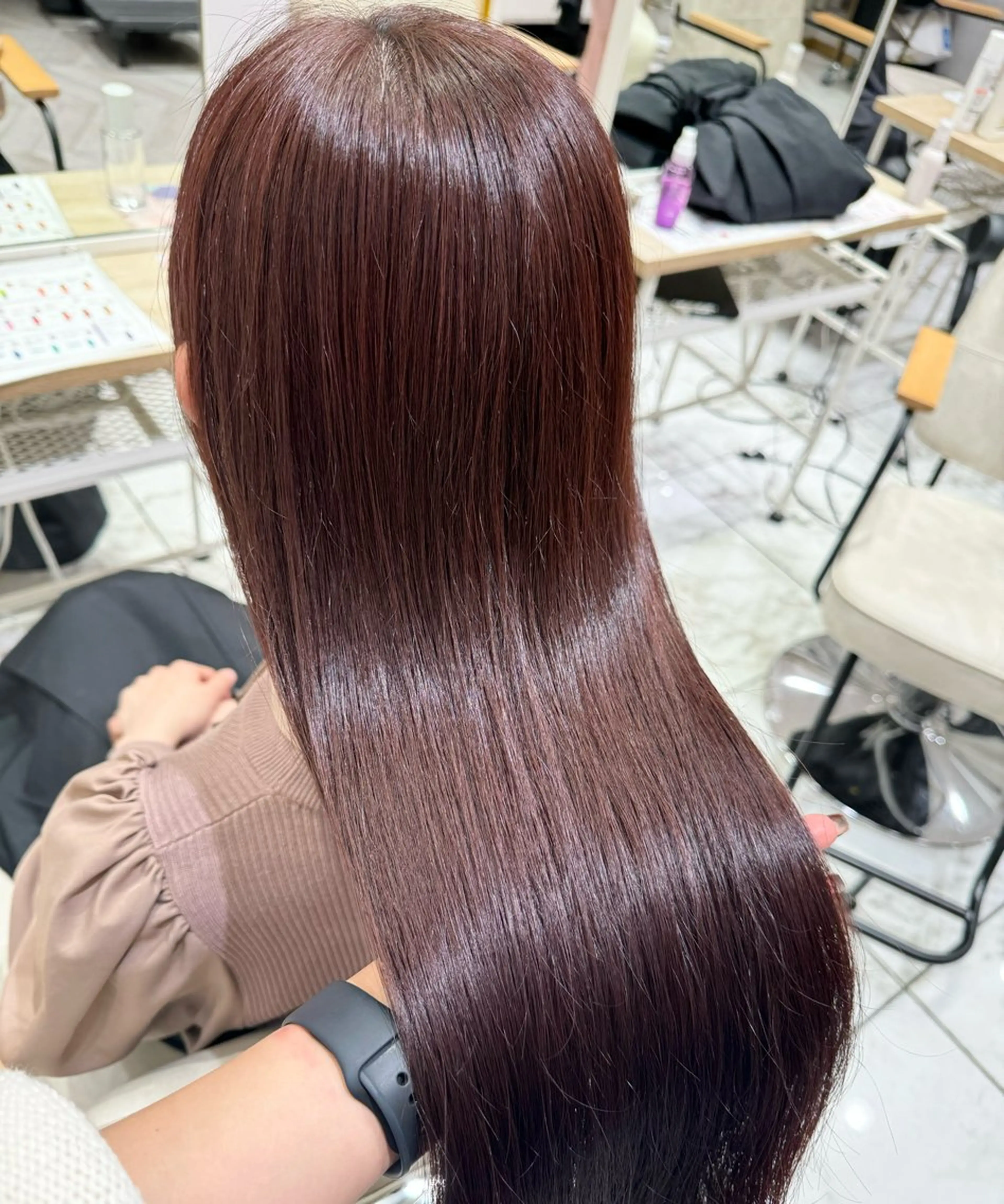 ロング カラー ヘアカラー 学生人気no.1 🦋ナツミのヘアスタイル