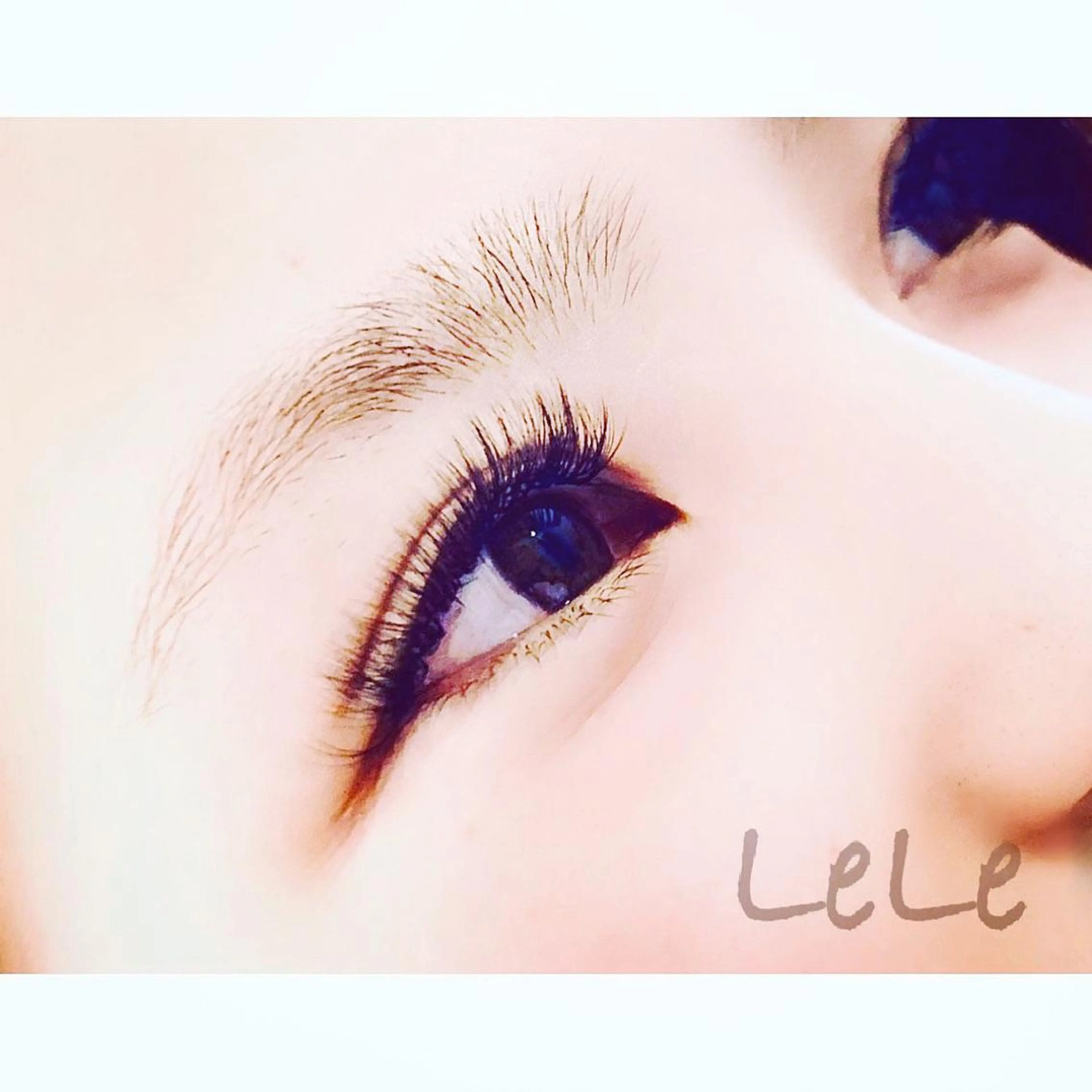 マツエク・マツパ 付け放題 LeLe/中崎町/ LED/眉毛のマツエク・マツパデザイン