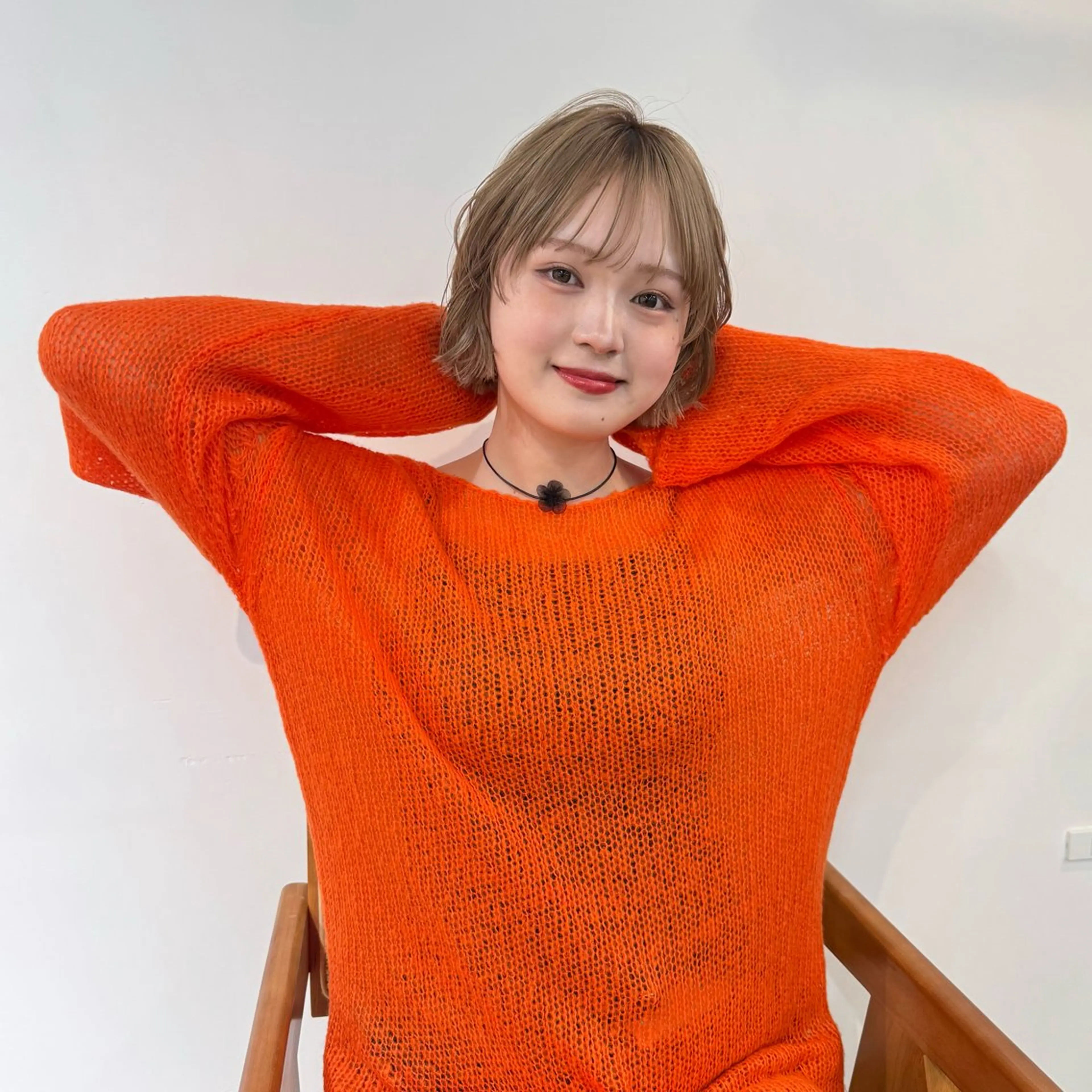 ショート カット ヘアカラー トリートメント fit /Rihoのヘアスタイル