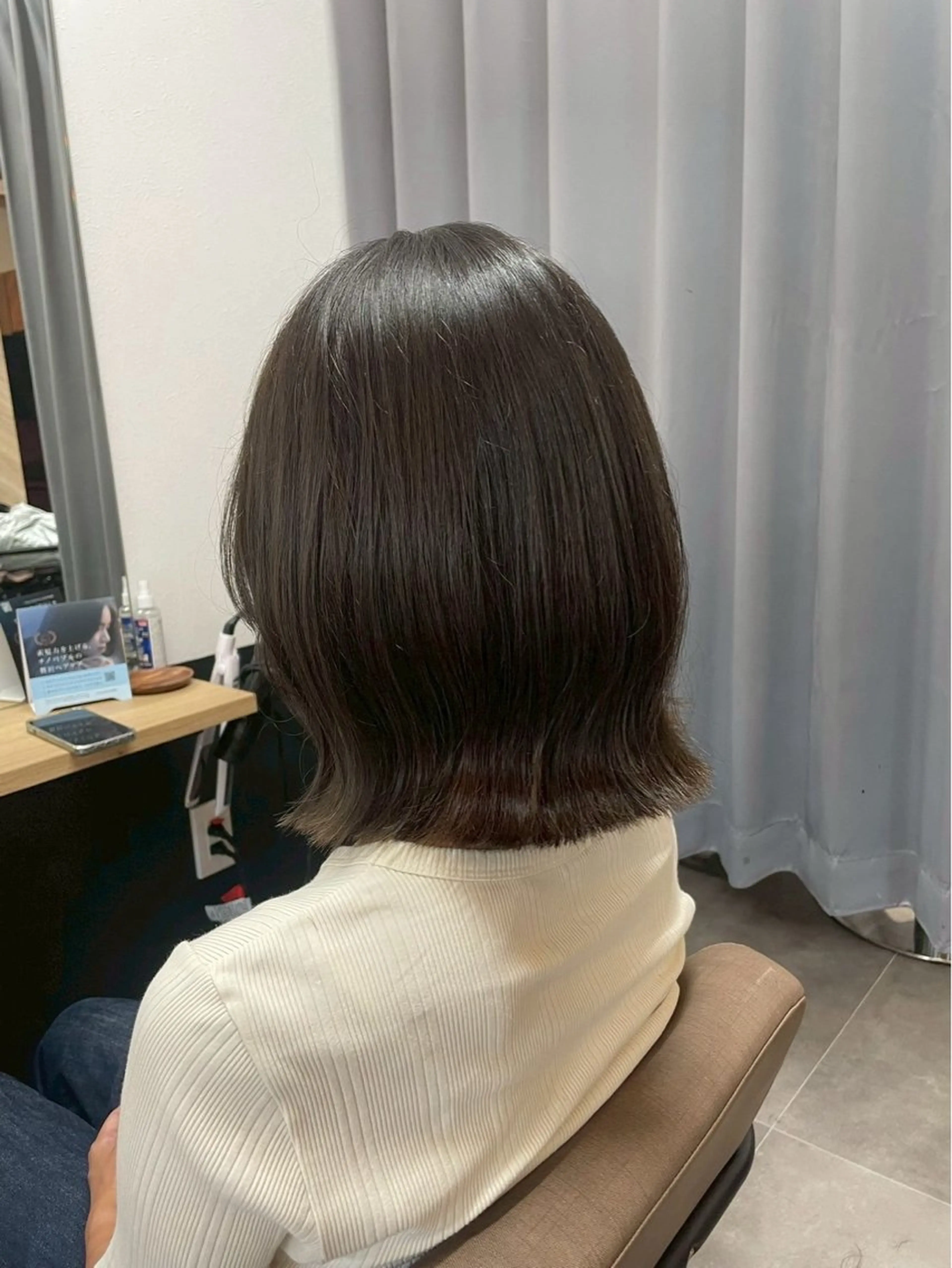 ミディアム 梨沙_ 蘇我2号店のヘアスタイル