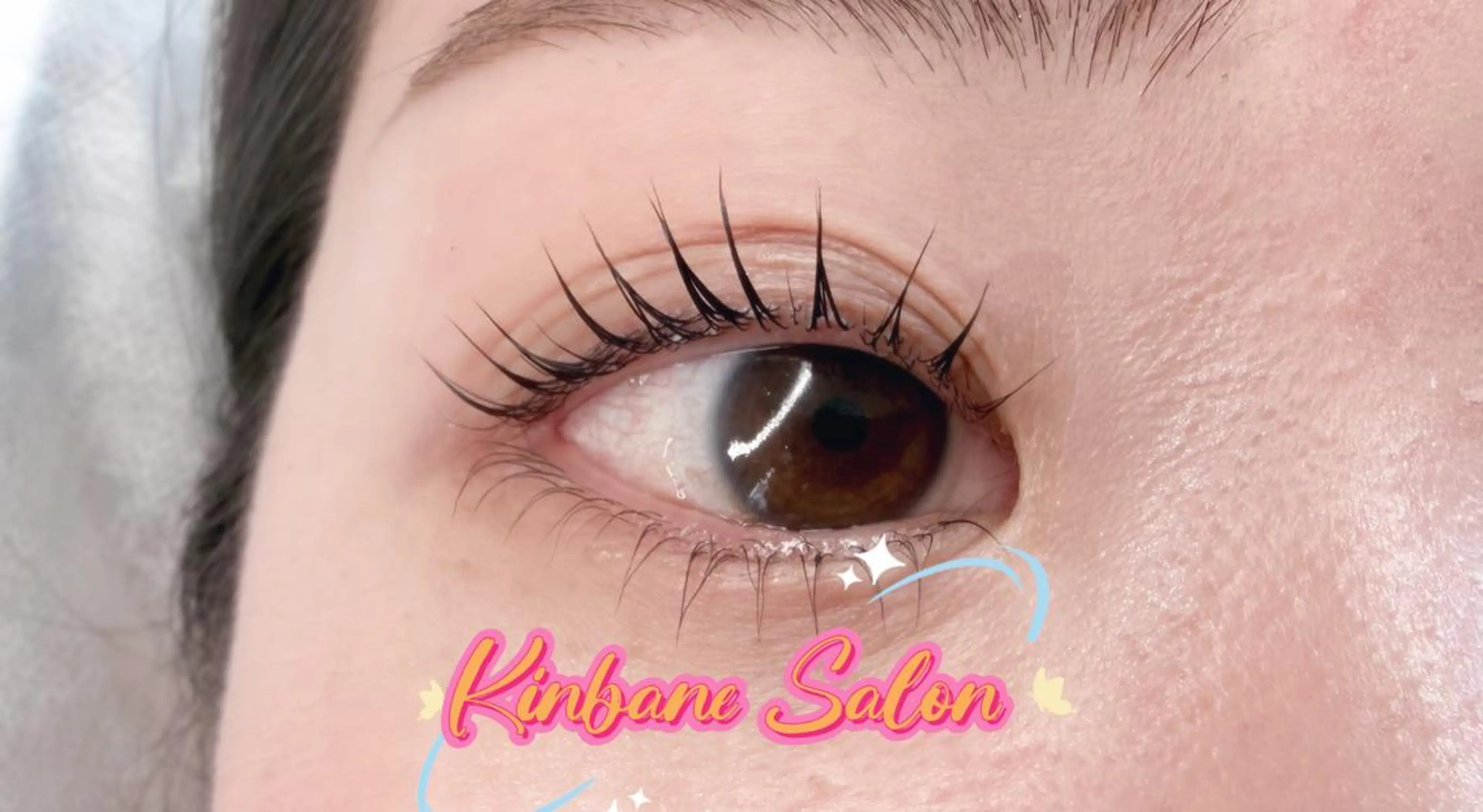 マツエク・マツパ 韓国風マツエク パリジェンヌラッシュリフト まつげパーマ 下まつげエクステ 一重×まつ毛パーマ 東 奈那のマツエク・マツパデザイン