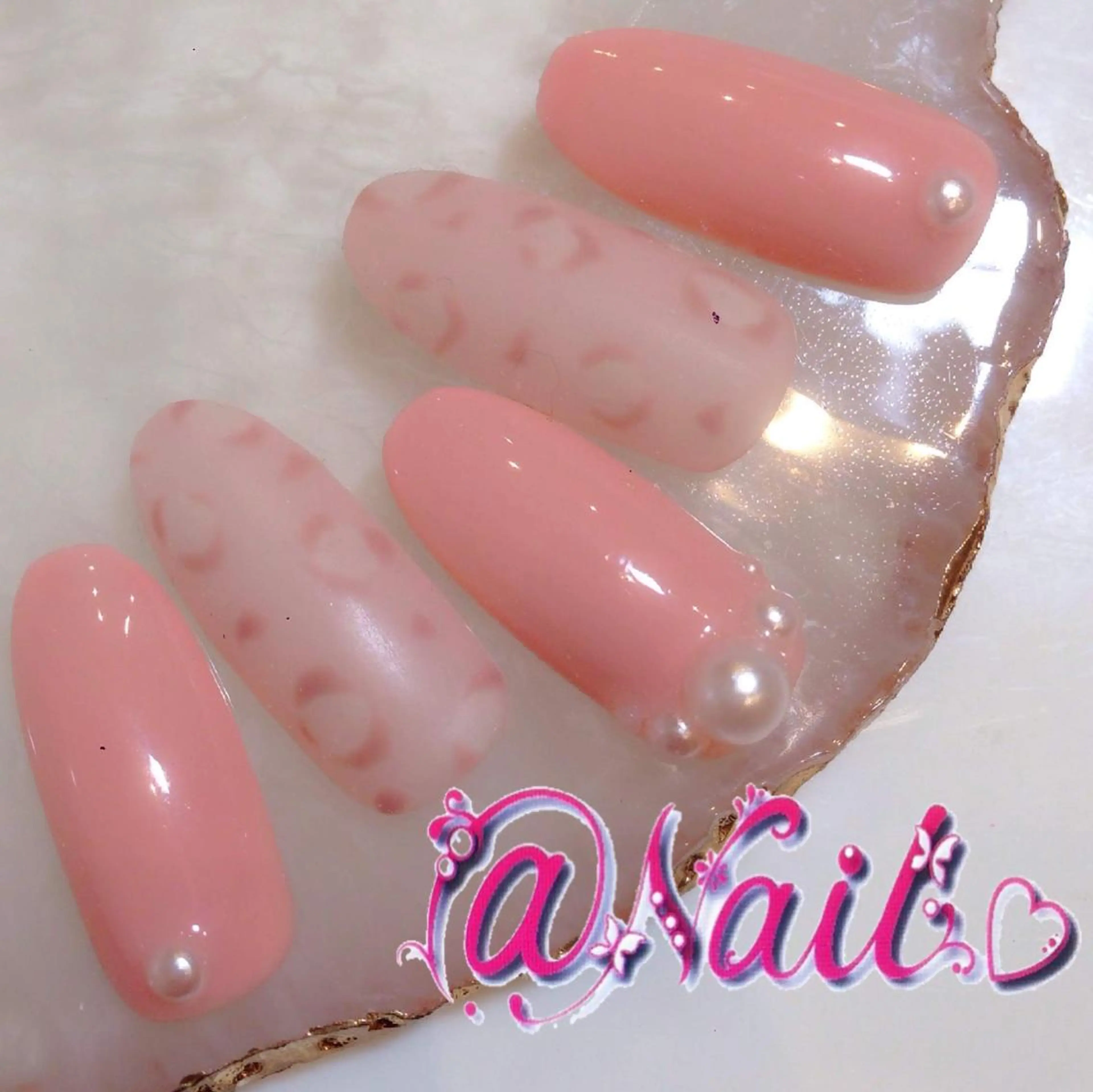 ネイル ネイルチップ 小尾 栞のネイルデザイン