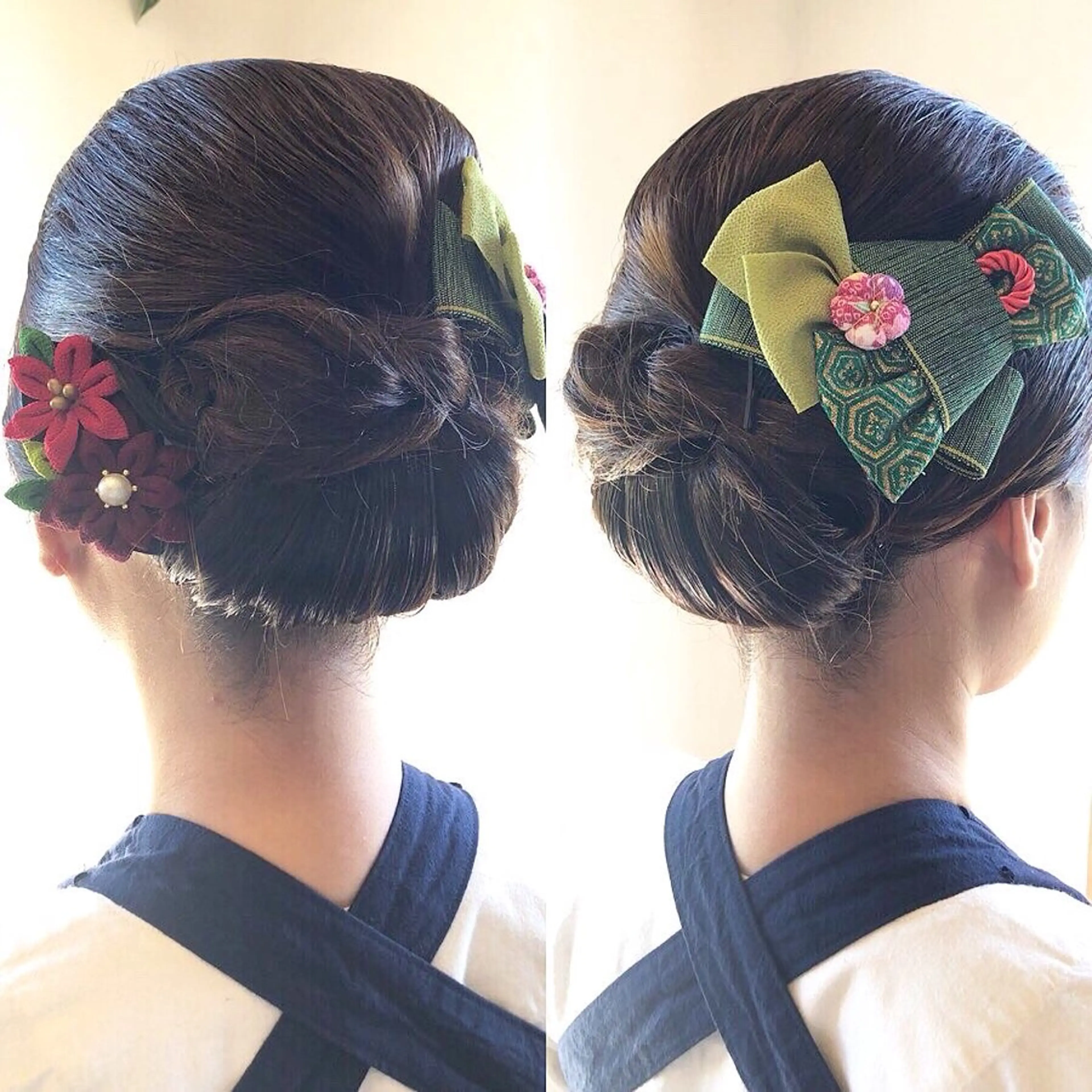 ヘアアレンジ ツノガイ エリのヘアスタイル