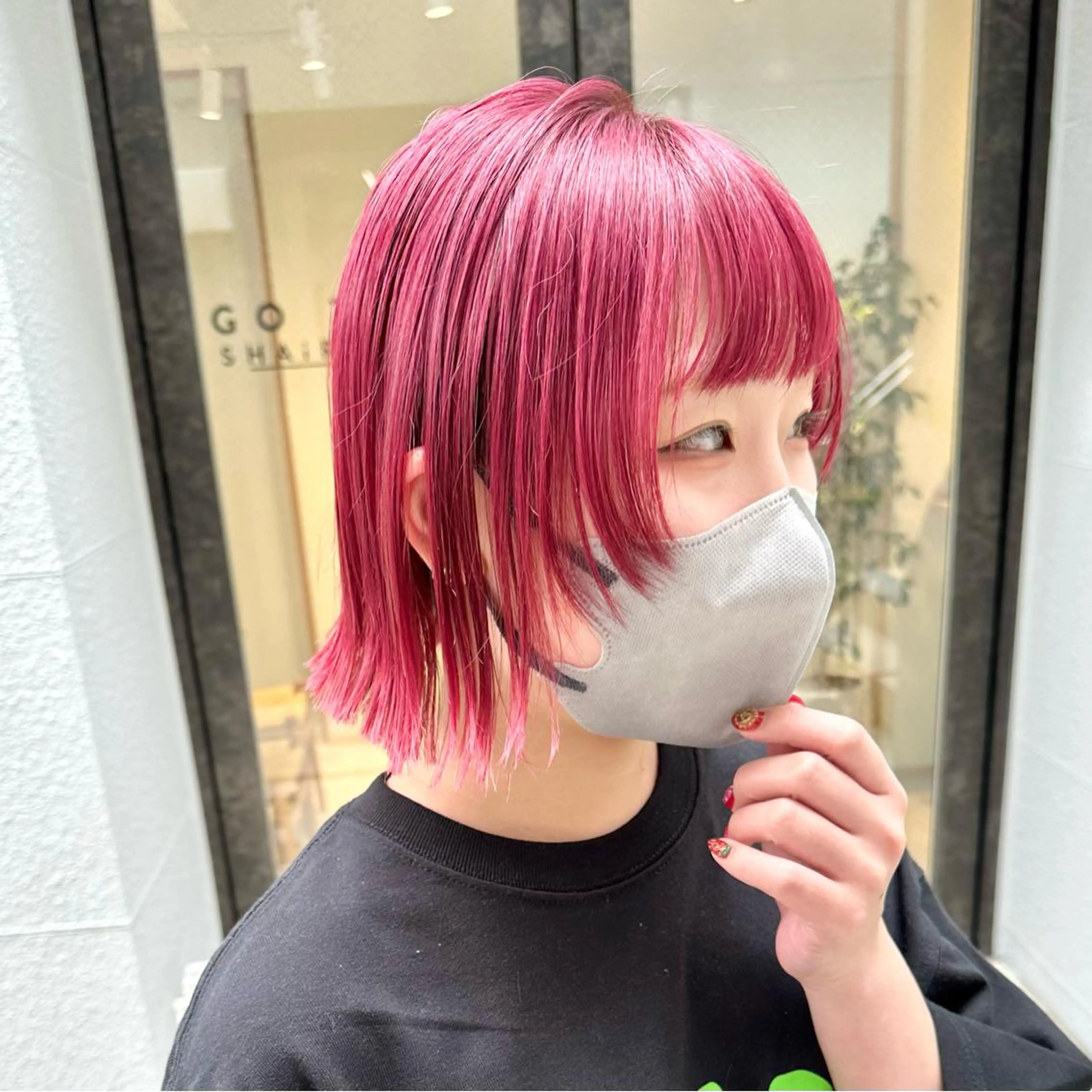 ショート カラー パーマ ヘアアレンジ メンズ ササキカズマ〻透明感 〻色落ち〻赤み消しのヘアスタイル