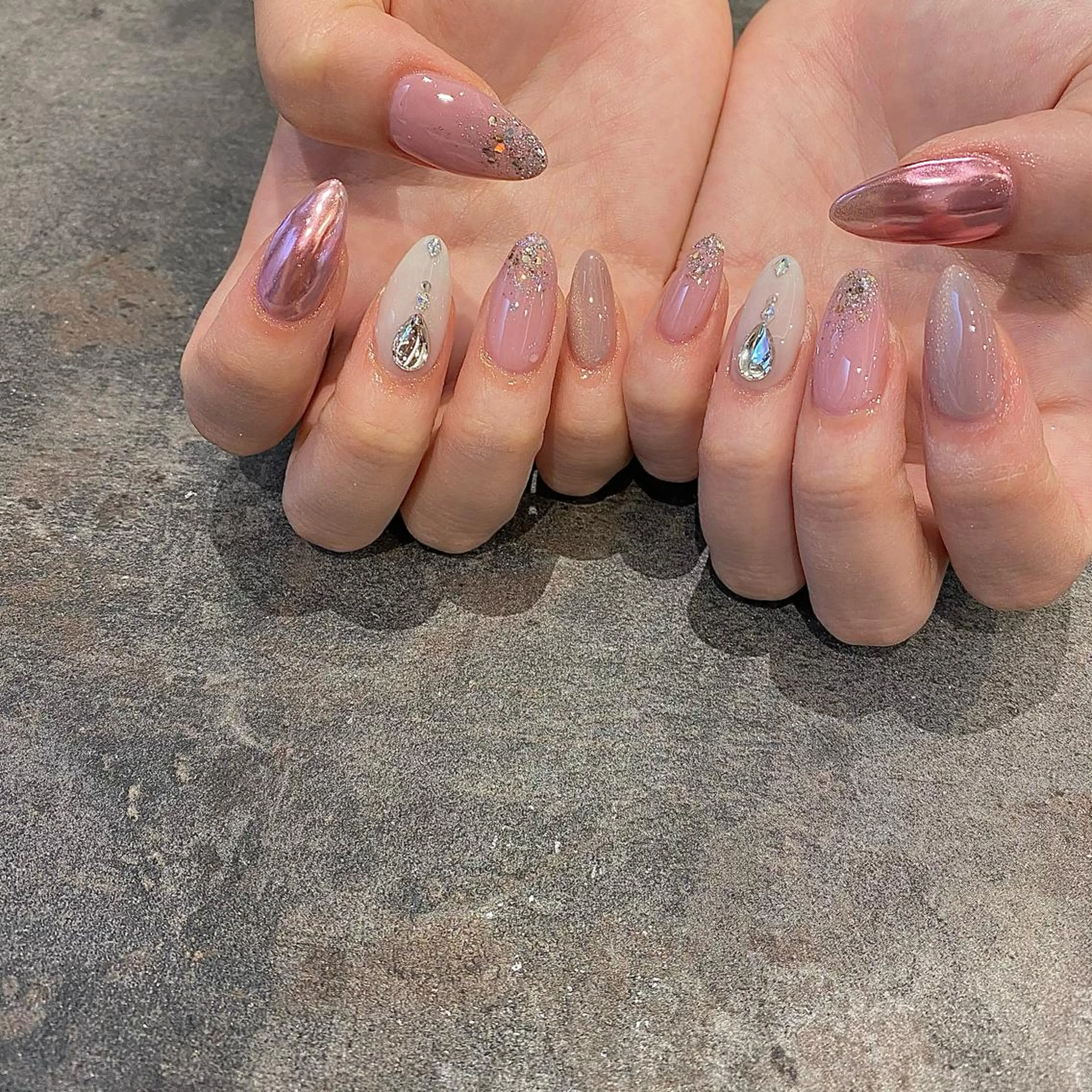 ネイル ハンドネイル 鶴田୨ৎmaison de NALIのネイルデザイン