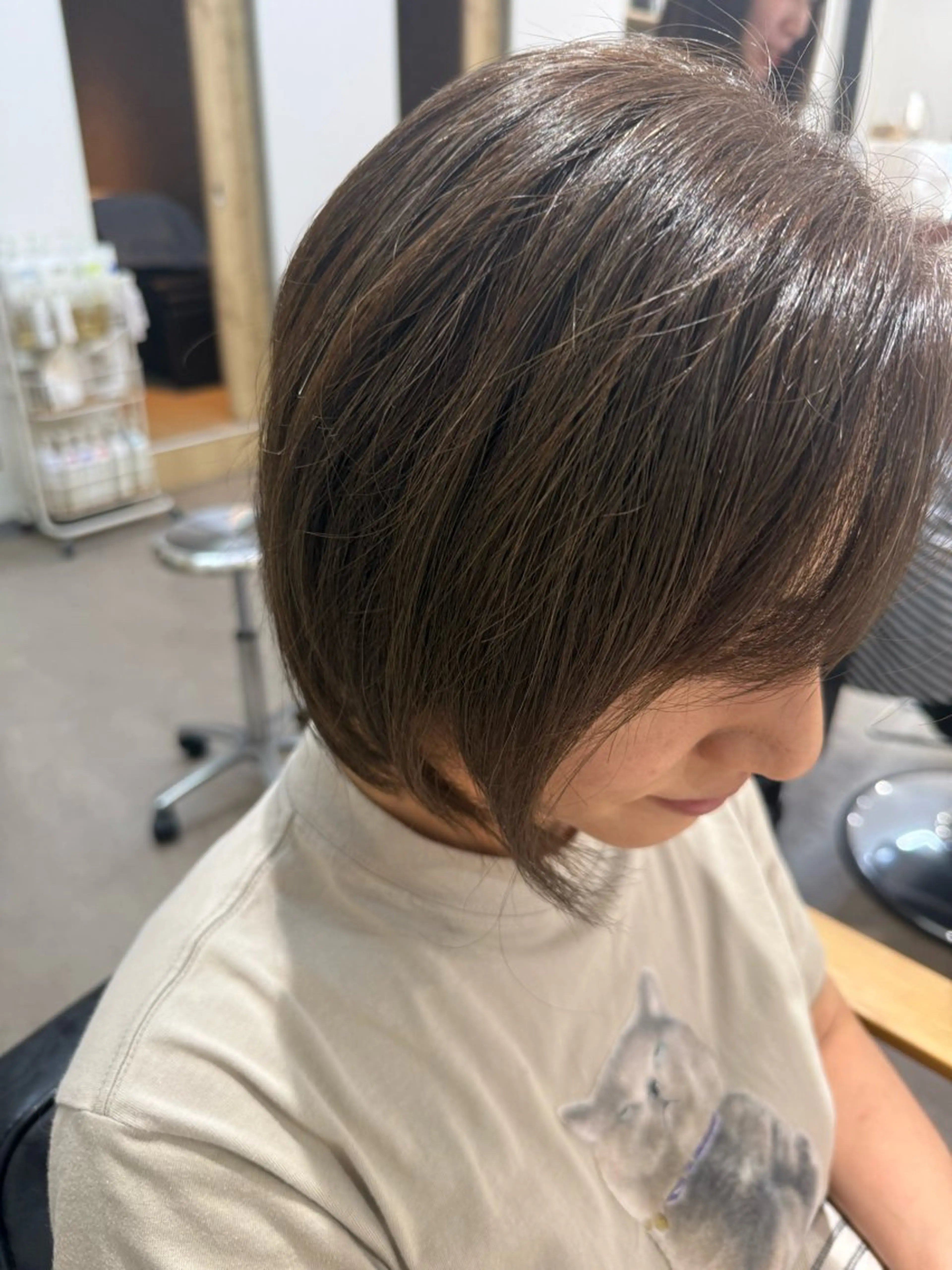 ショート カラー 石井 美鈴のヘアスタイル