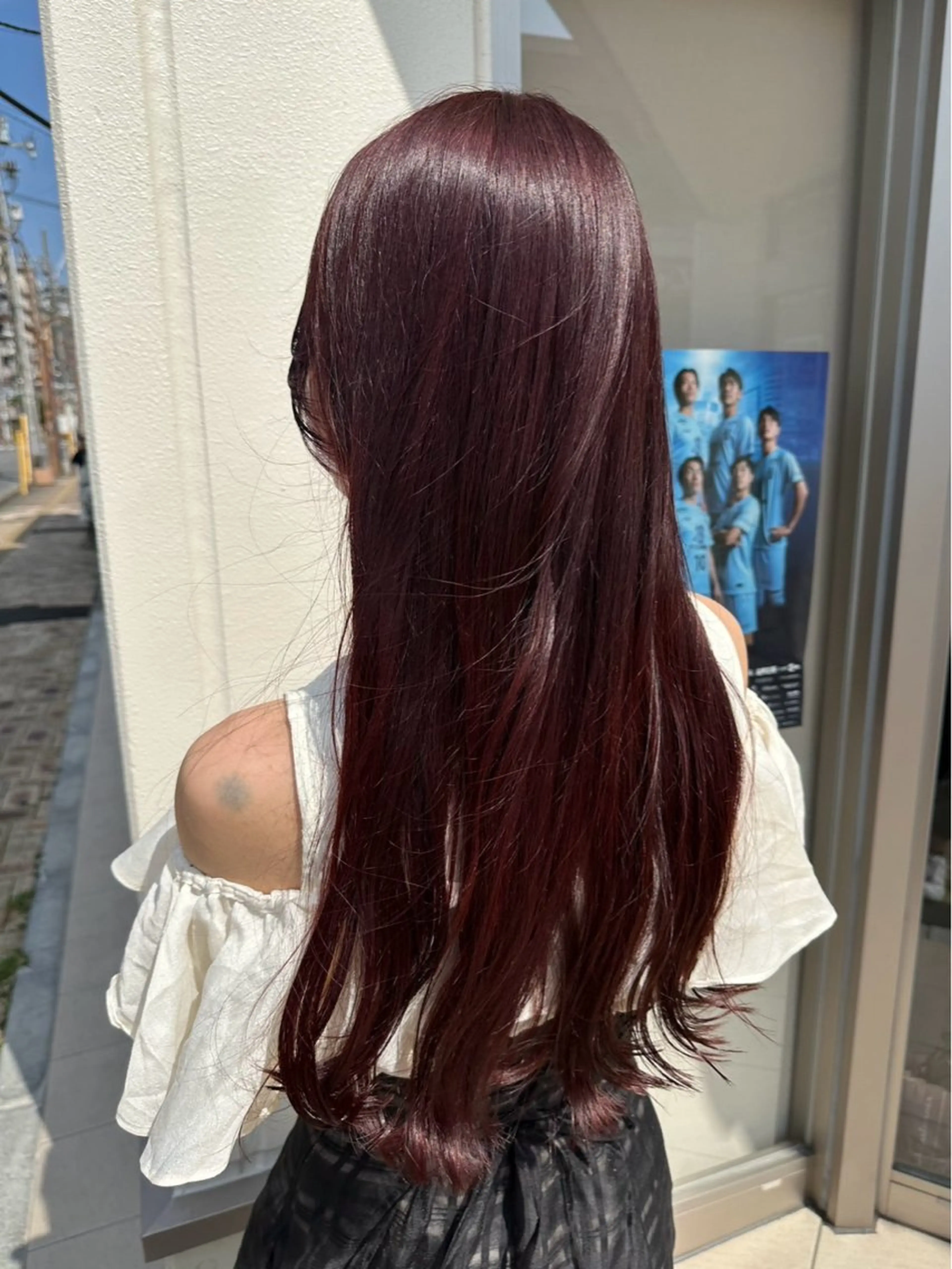 セミロング カラー 三上 友太郎のヘアスタイル