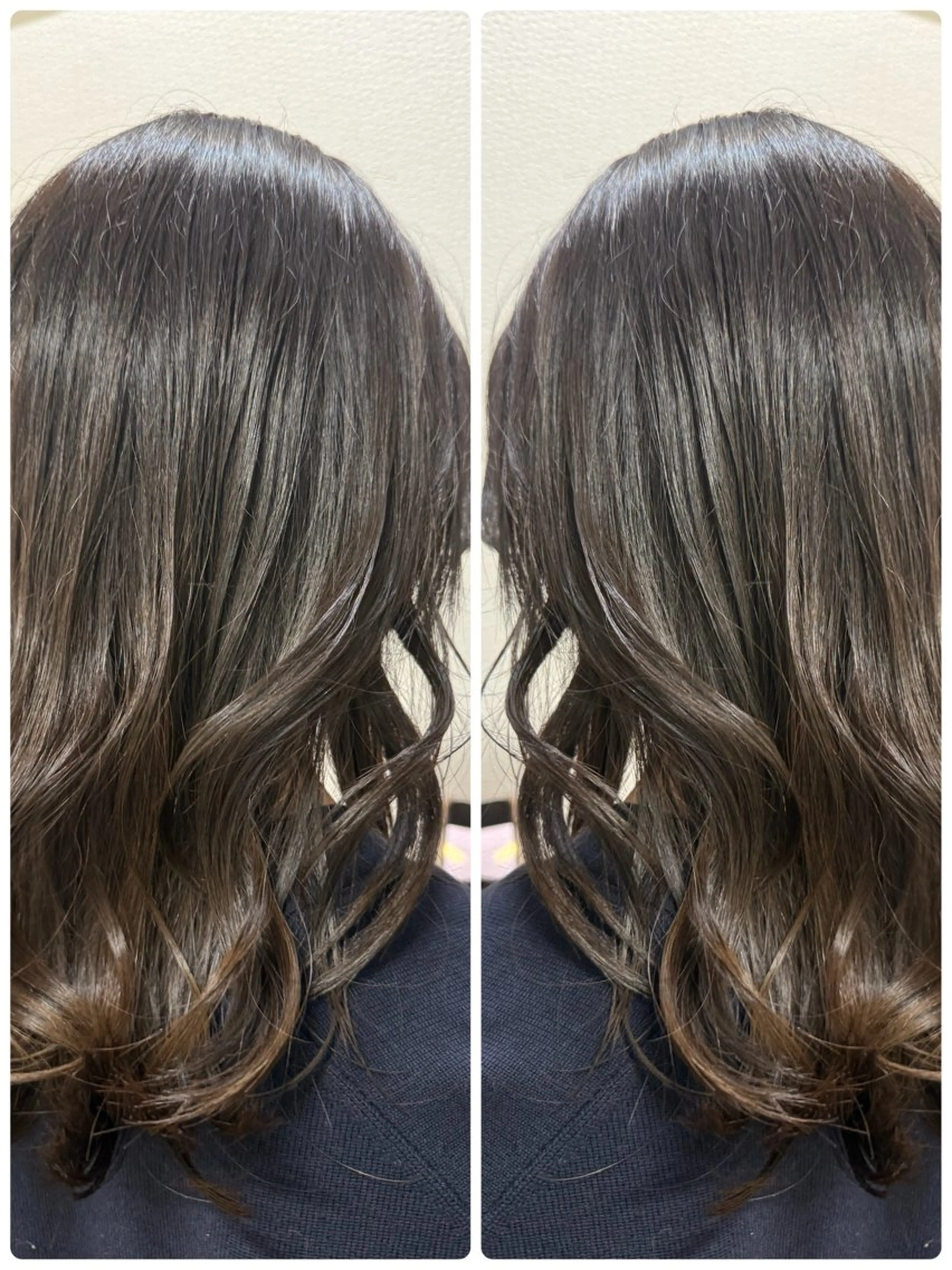 セミロング 艶カラー🕊️ ✴︎Yukari✴︎のヘアスタイル