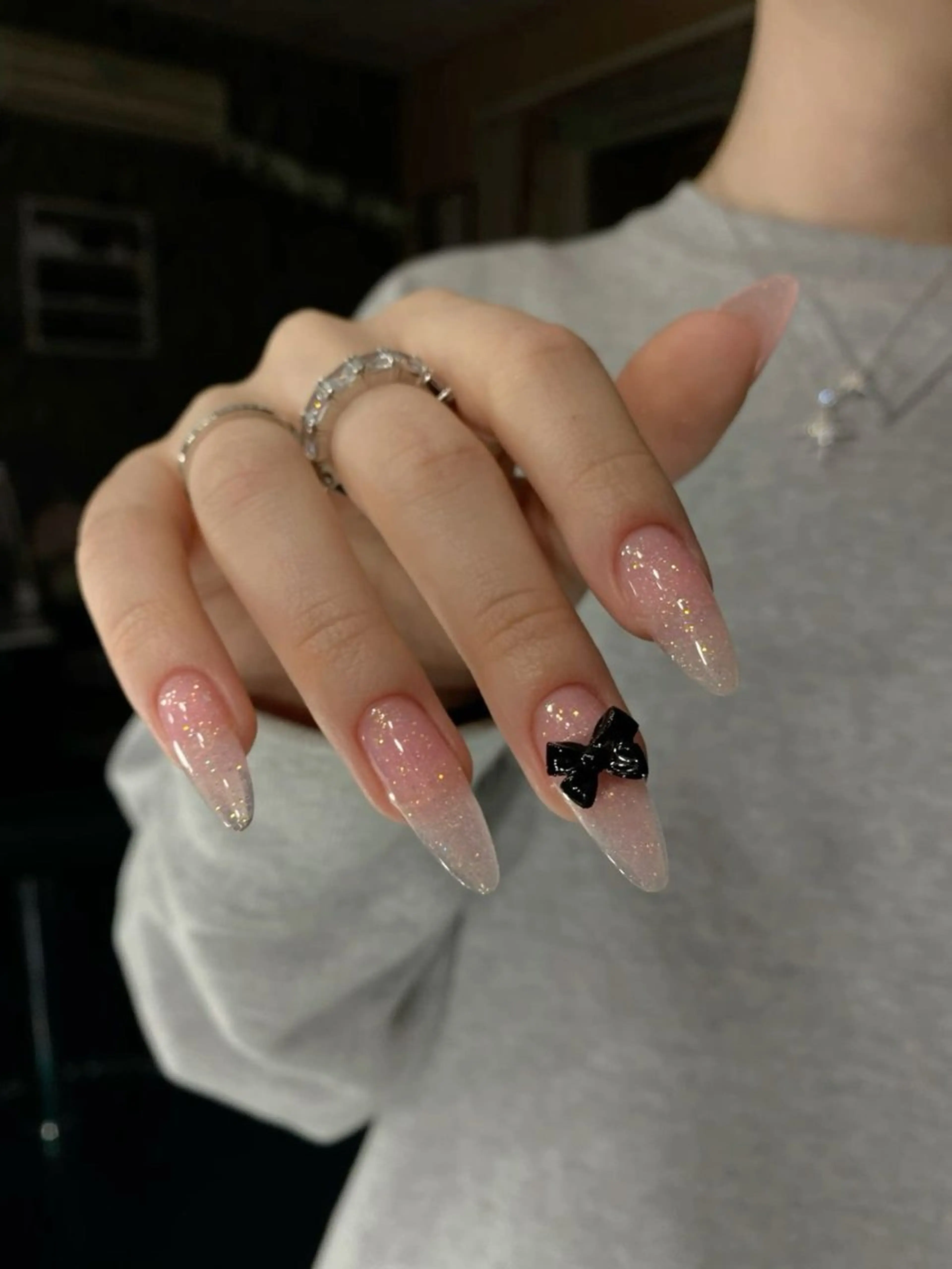 カラー グラデーションカラー ピンクカラー ハンドネイル AIN Nailのネイルデザイン