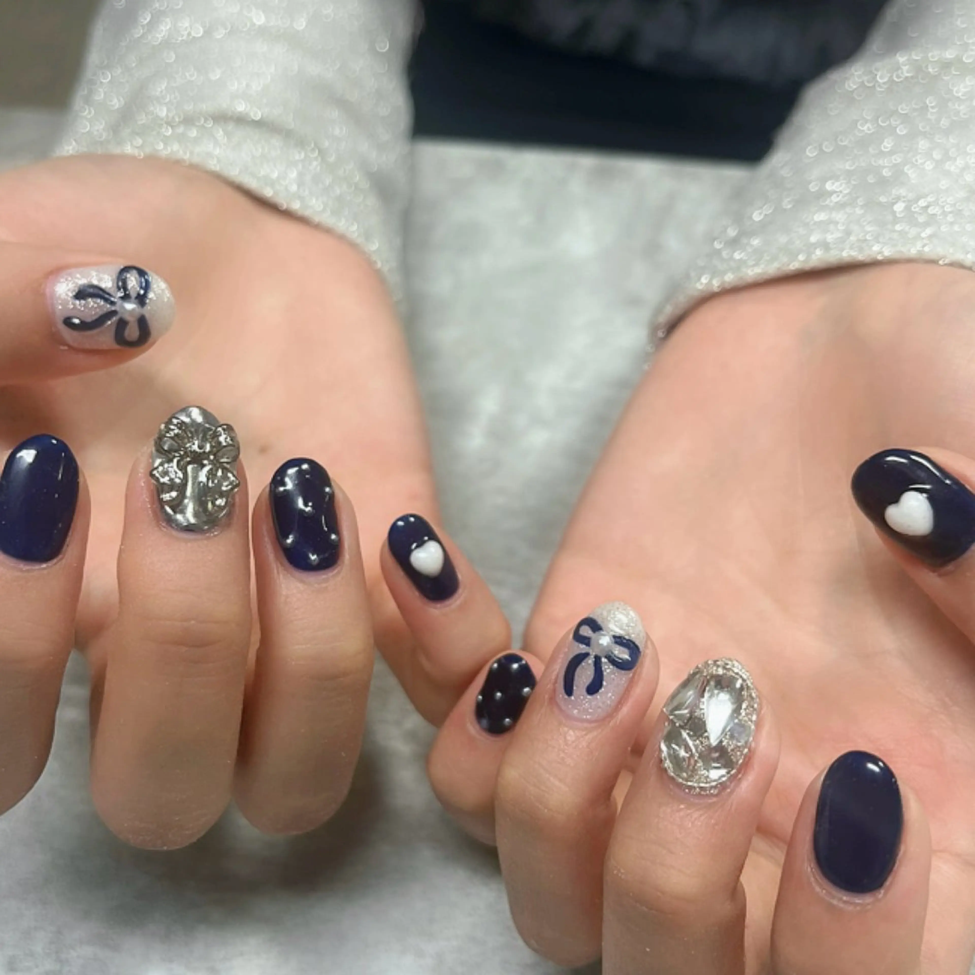 ネイル 【Zina京都駅前】 きぬがわ らむのネイルデザイン