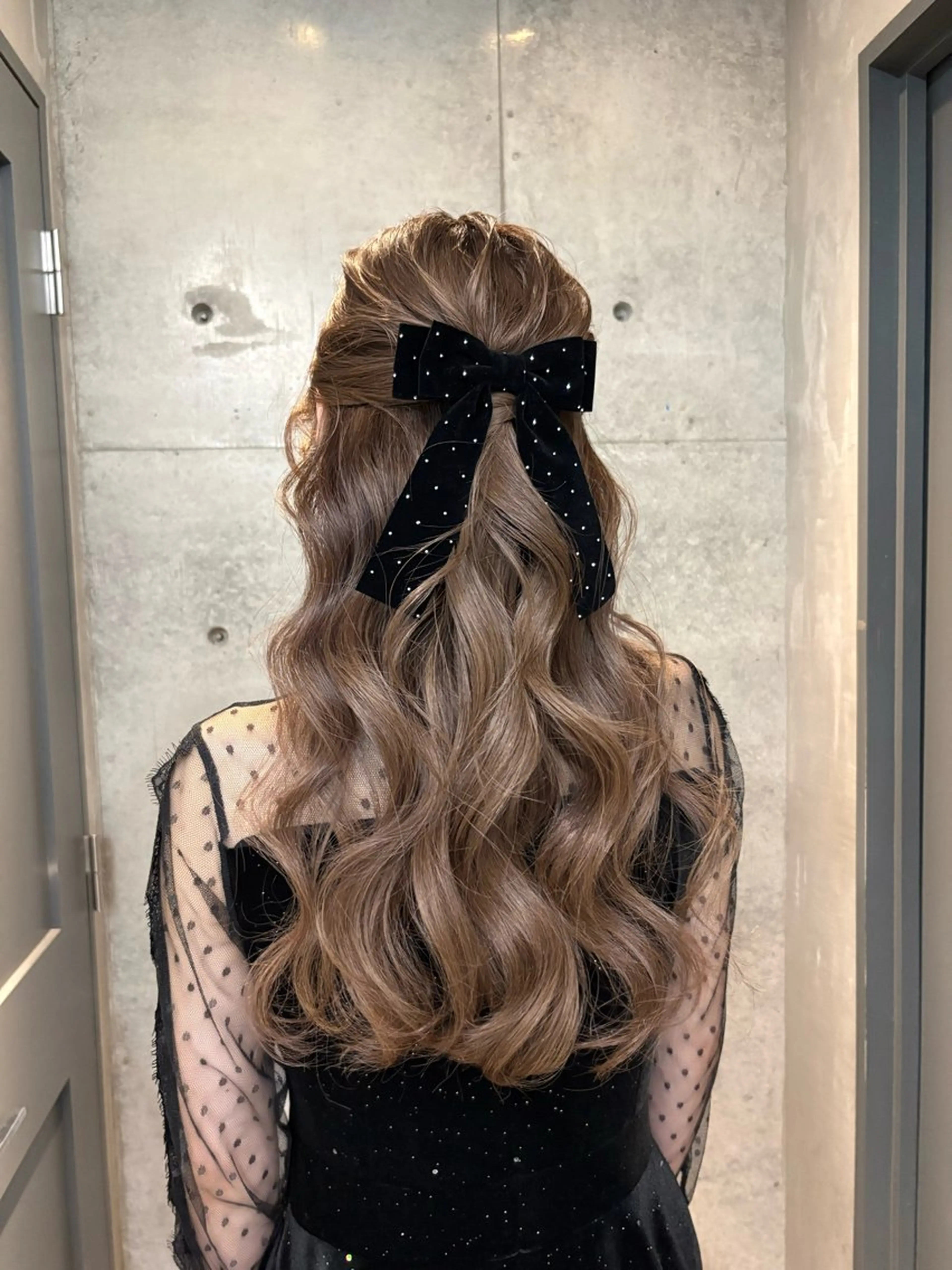 ロング カラー ヘアアレンジ カット ヘアカラー トリートメント レイヤー/柔色 カラー/SAkiのヘアスタイル