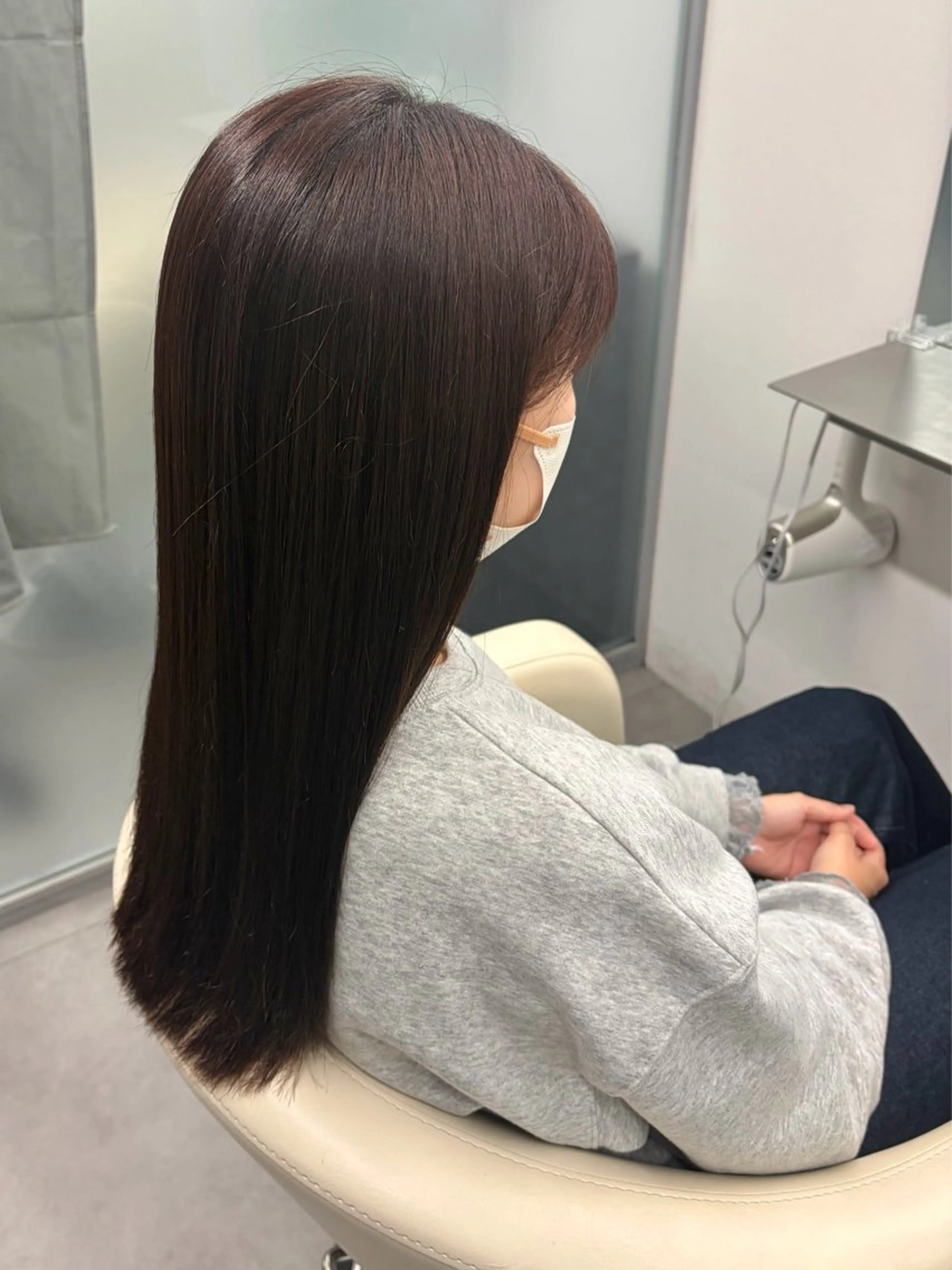 ロング カラー ヘアカラー 江坂 mikuのヘアスタイル