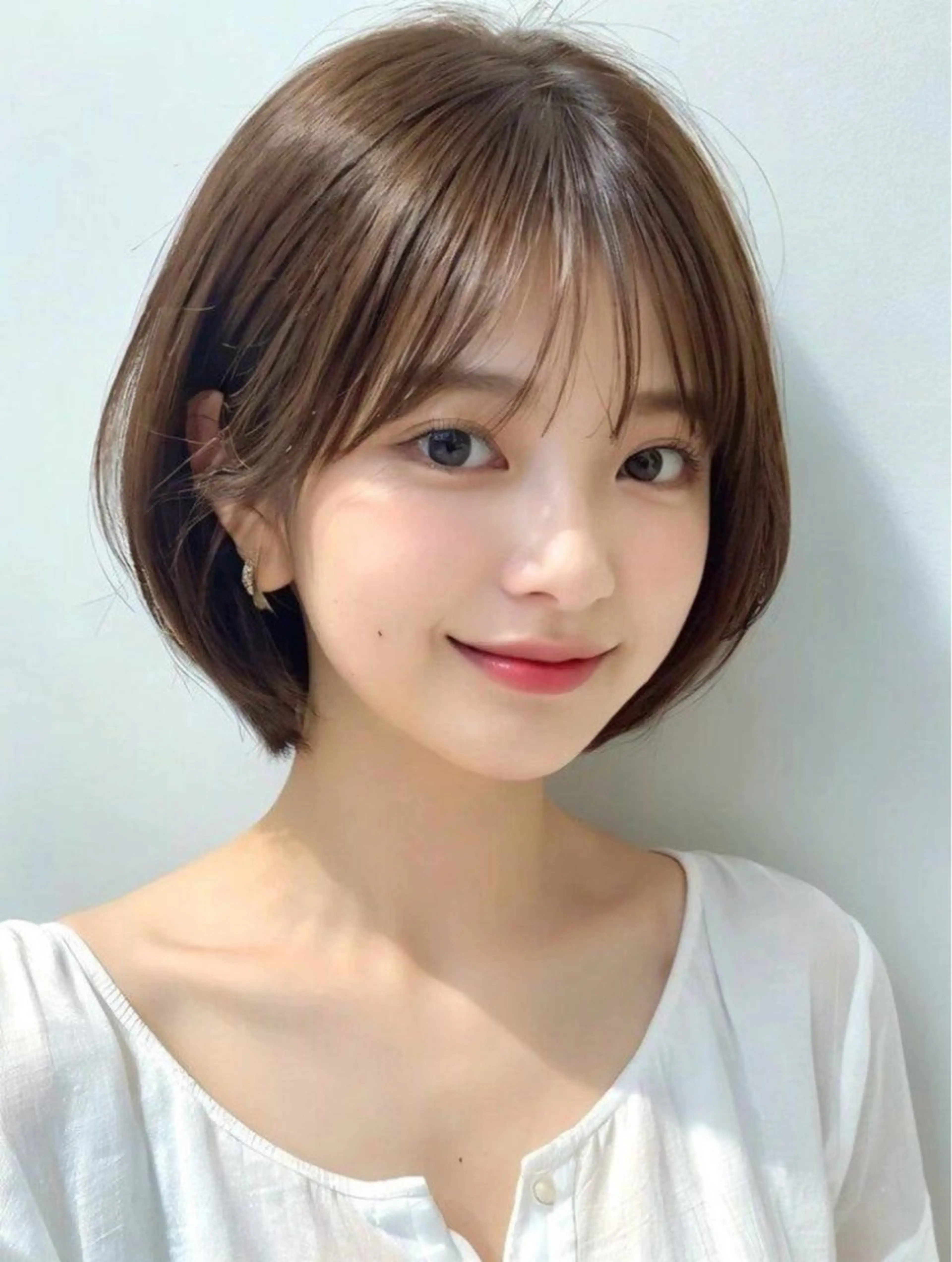 ショート ショートボブ ボブ ショートヘア 🍳しながわ はるか🍳のヘアスタイル