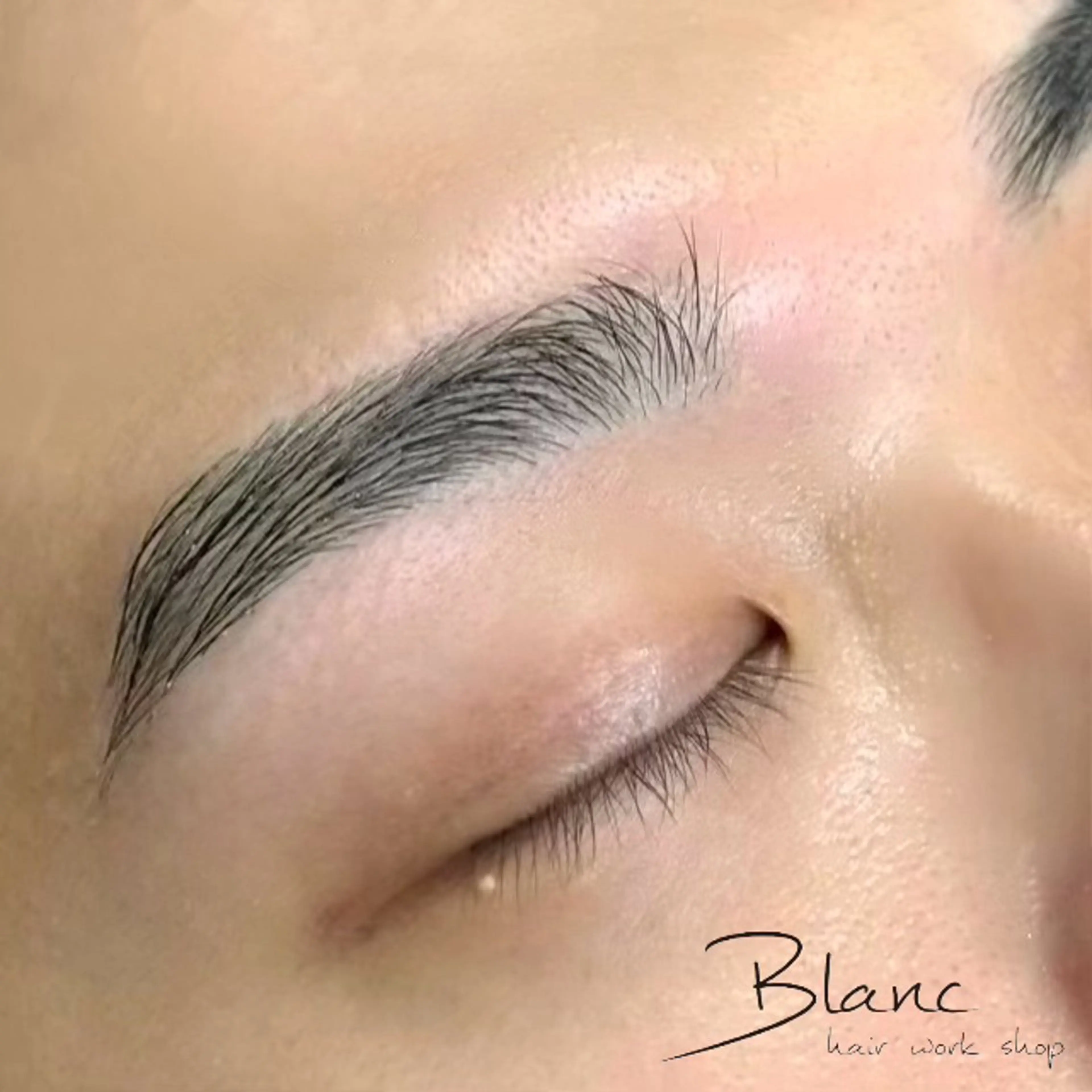 メンズ アイブロウ メンズアイブロウ 眉毛ワックス脱毛 Blanc梅田茶屋町 【まつげパーマ・眉】のマツエク・マツパデザイン