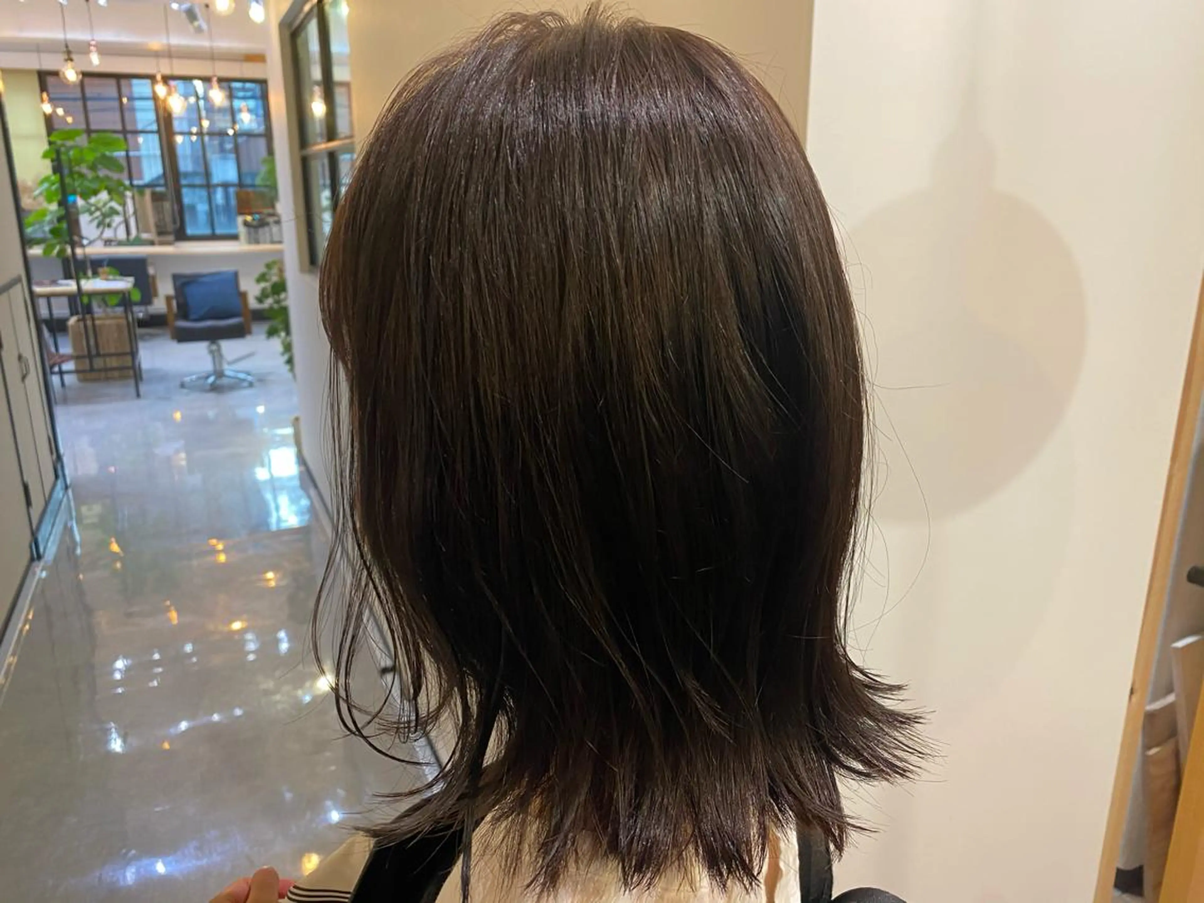 セミロング カラー カット ヘアカラー トリートメント ヘッドスパ CARICIA🌱 masaeのヘアスタイル