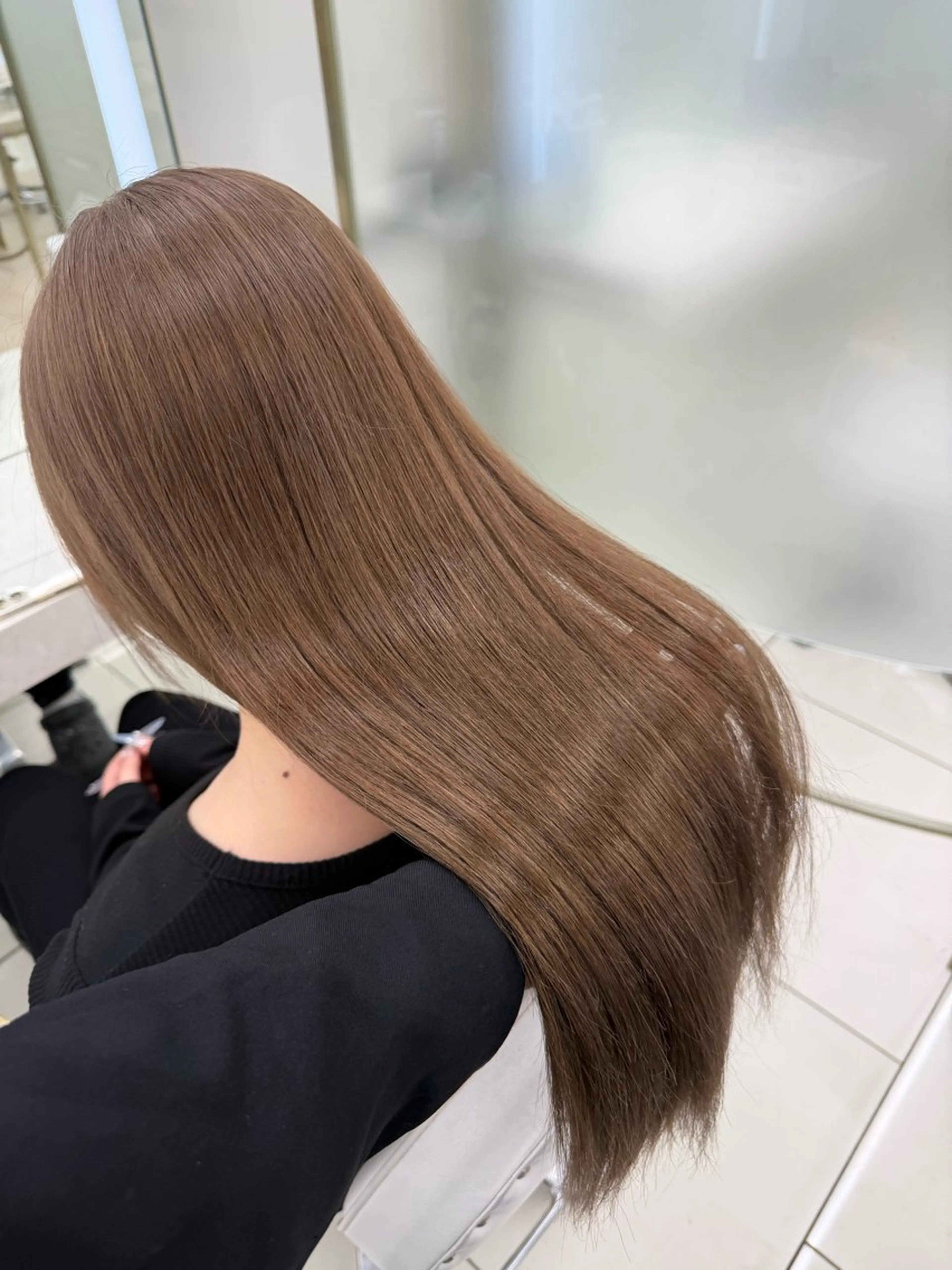 ロング カラー COA GINZA 小野澤駿のヘアスタイル