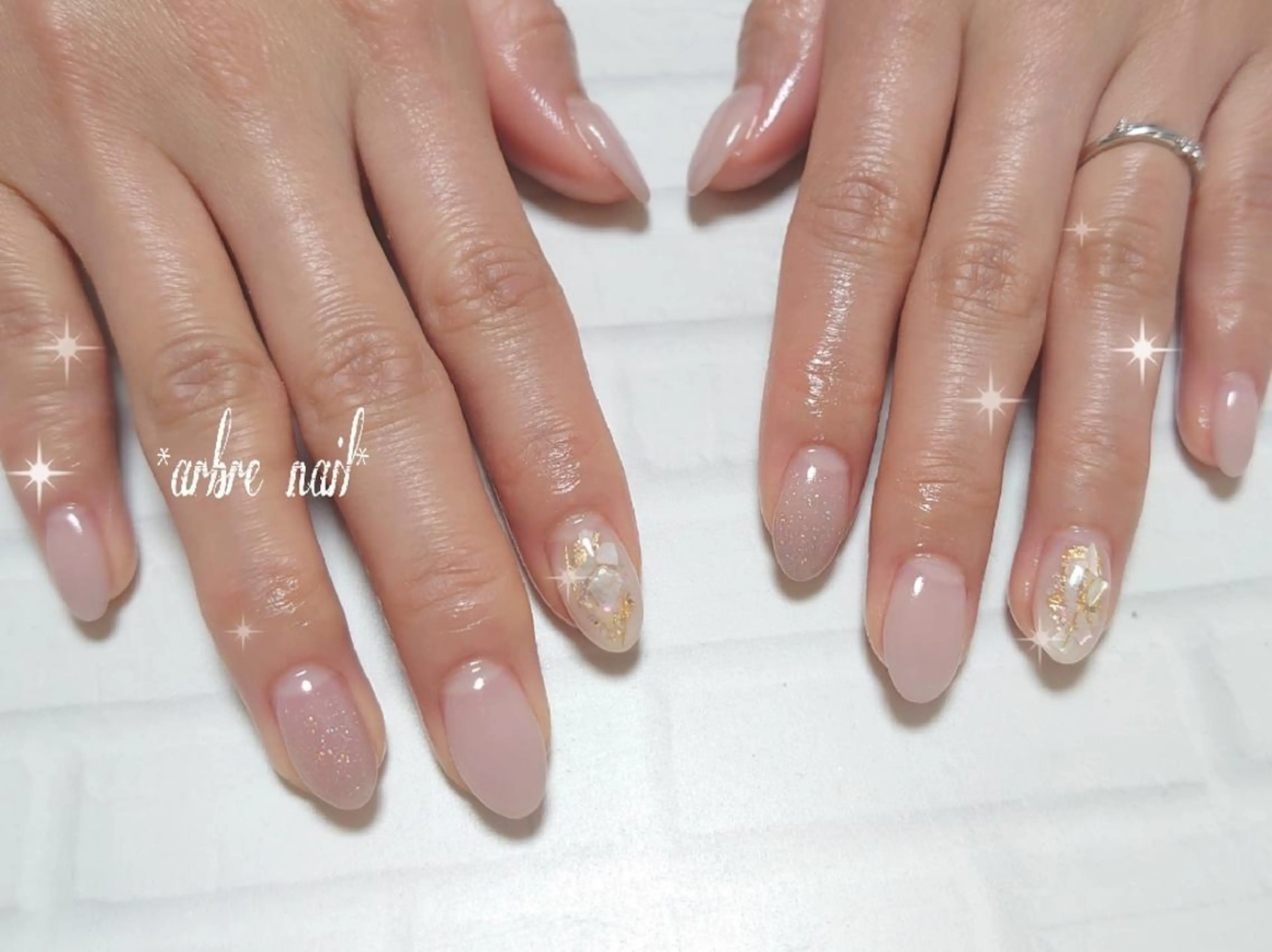 ネイル ＊arbre nail＊.アーブルネイル所属・✯.。 arbre  nail 。✯.のネイルデザイン