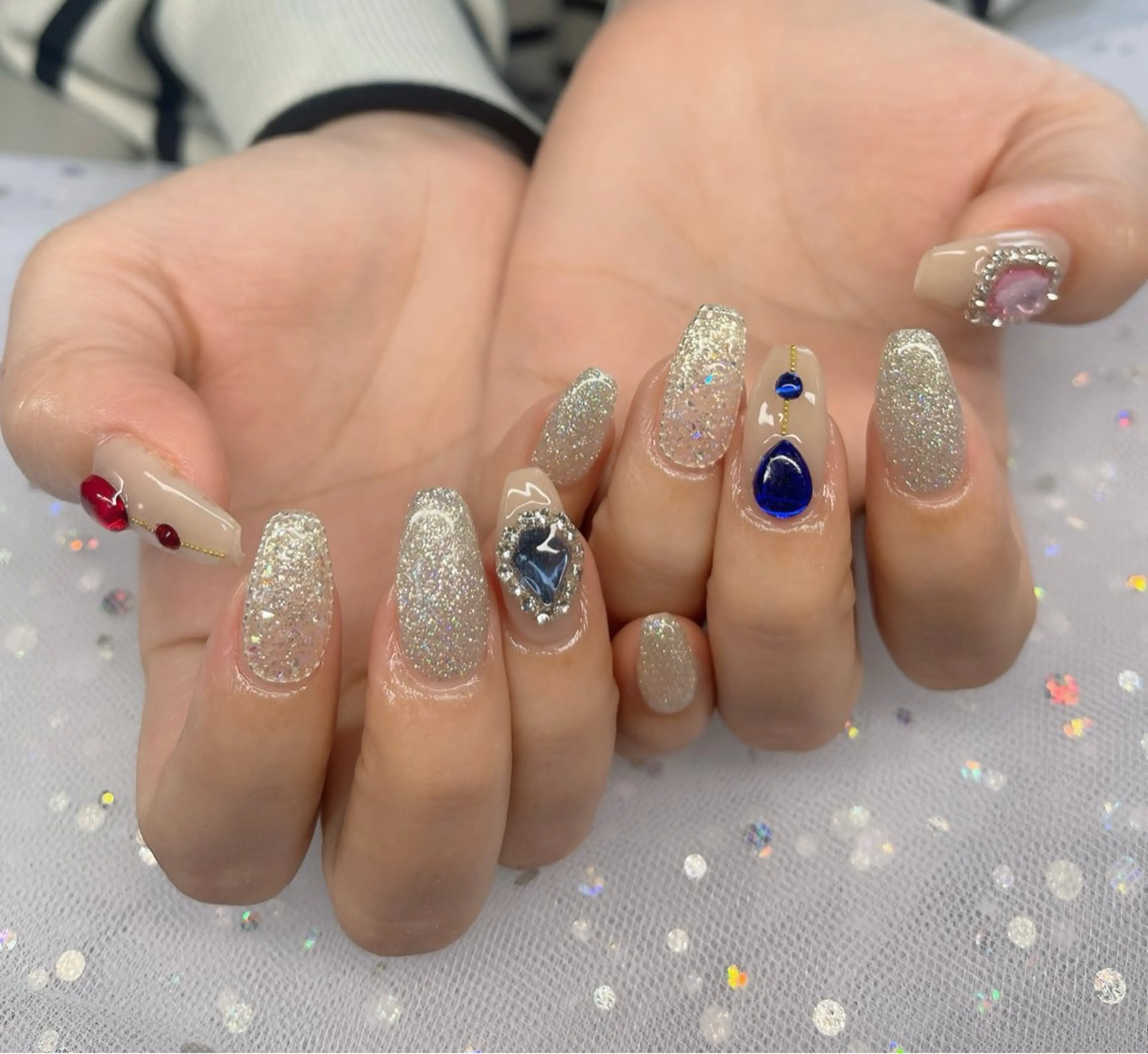 ネイル ハイネイル 自宅サロンのネイルデザイン