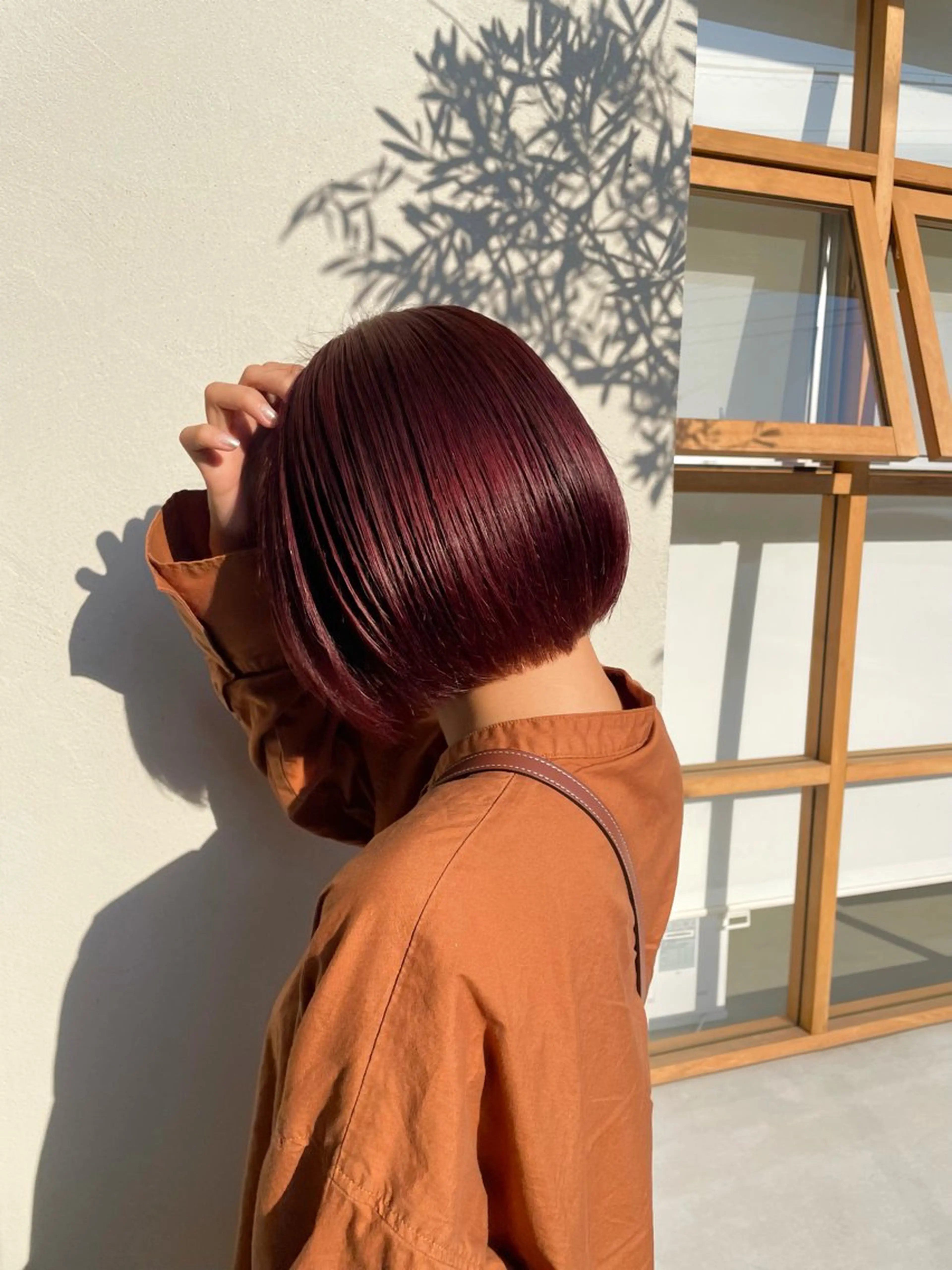 ミディアム ヘアカラー 透明感カラー⭐️🌈 野村玲美のヘアスタイル