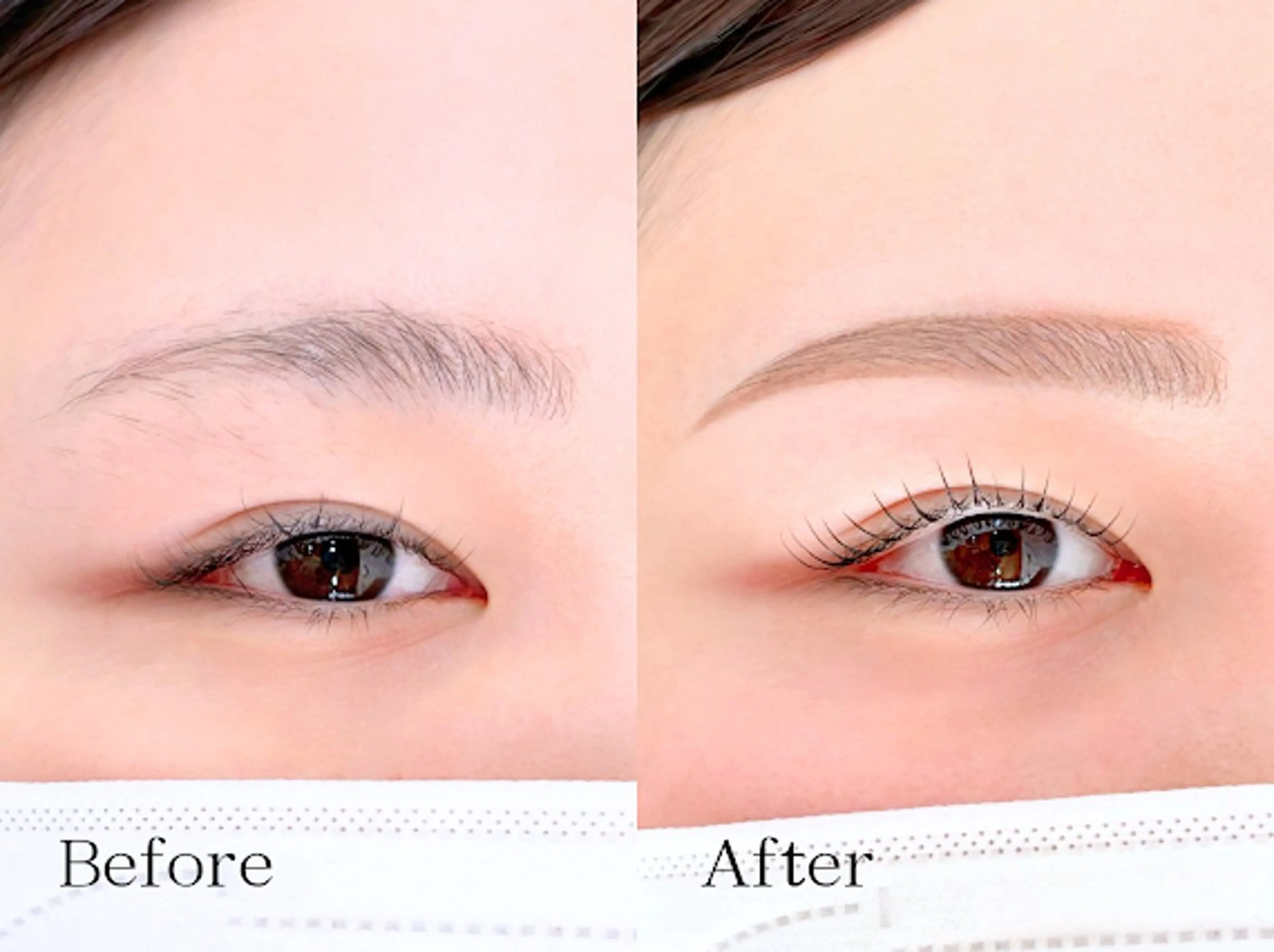 マツエク・マツパ 一重×まつ毛パーマ 骨格似合わせ眉WAX 眉まつ毛専門/石井の眉毛・アイブロウイメージ