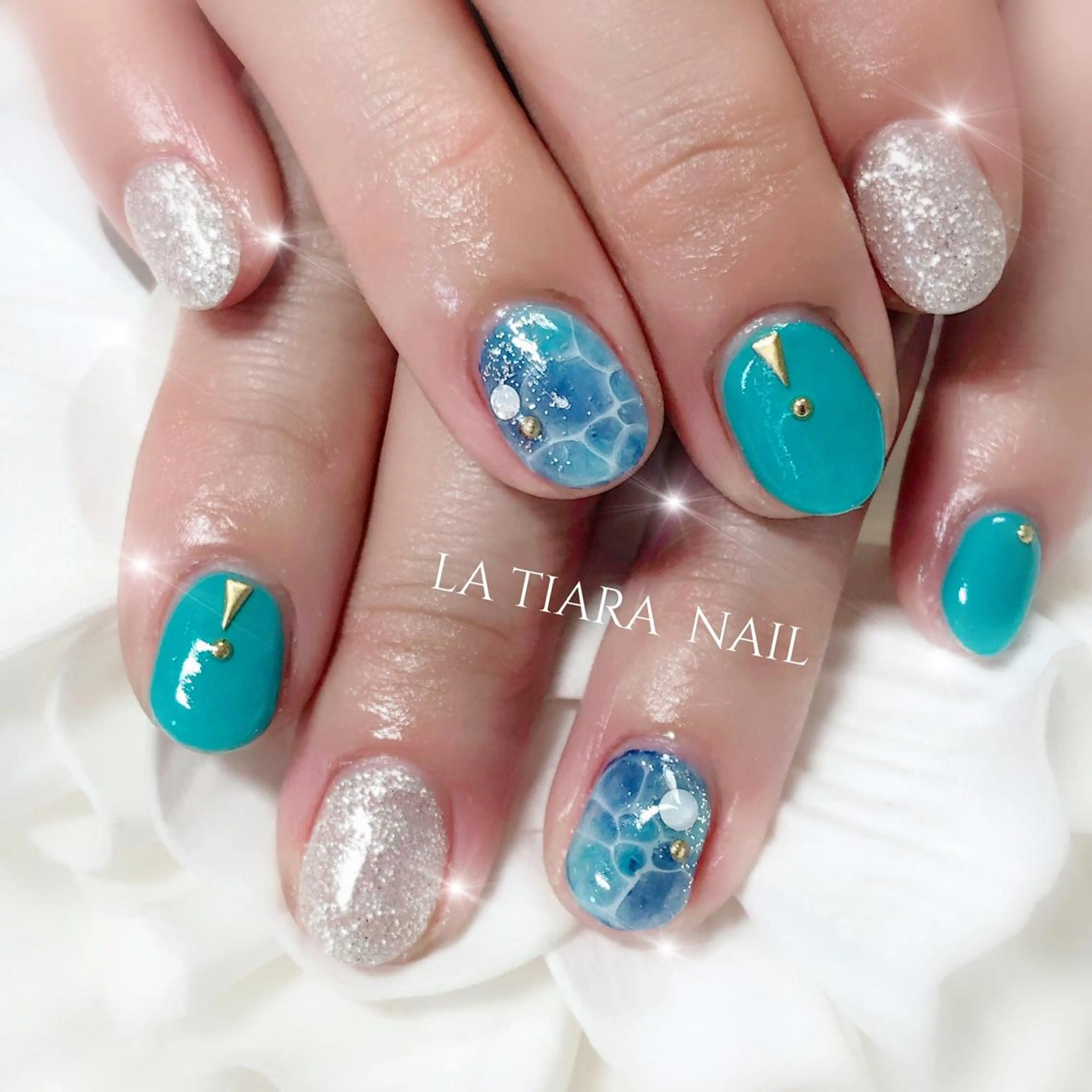 ネイル Blue bird  nailのネイルデザイン
