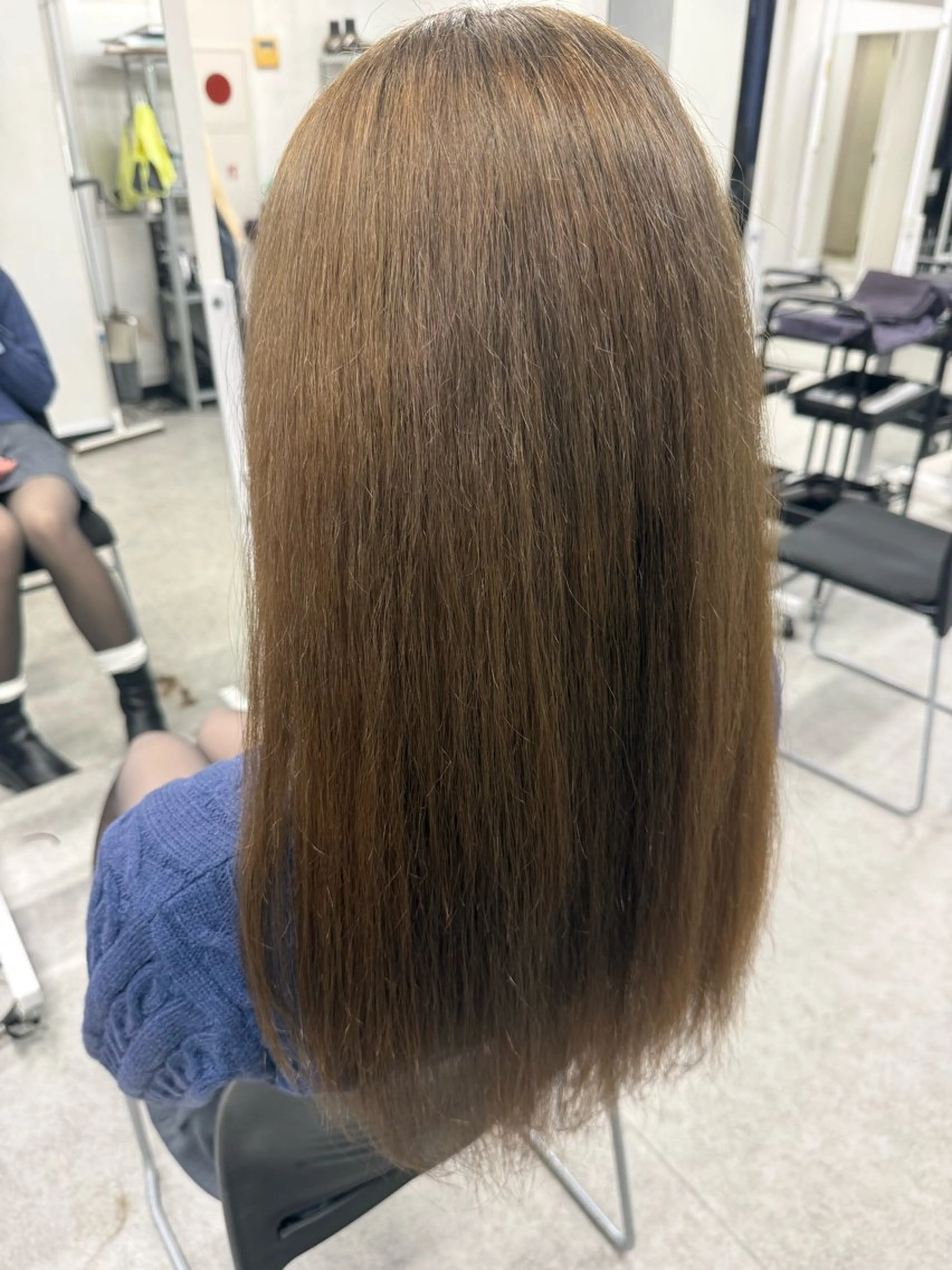 ロング カラー ヘアカラー トリートメント mao⭐️ 透明感カラー‎⭐️のヘアスタイル