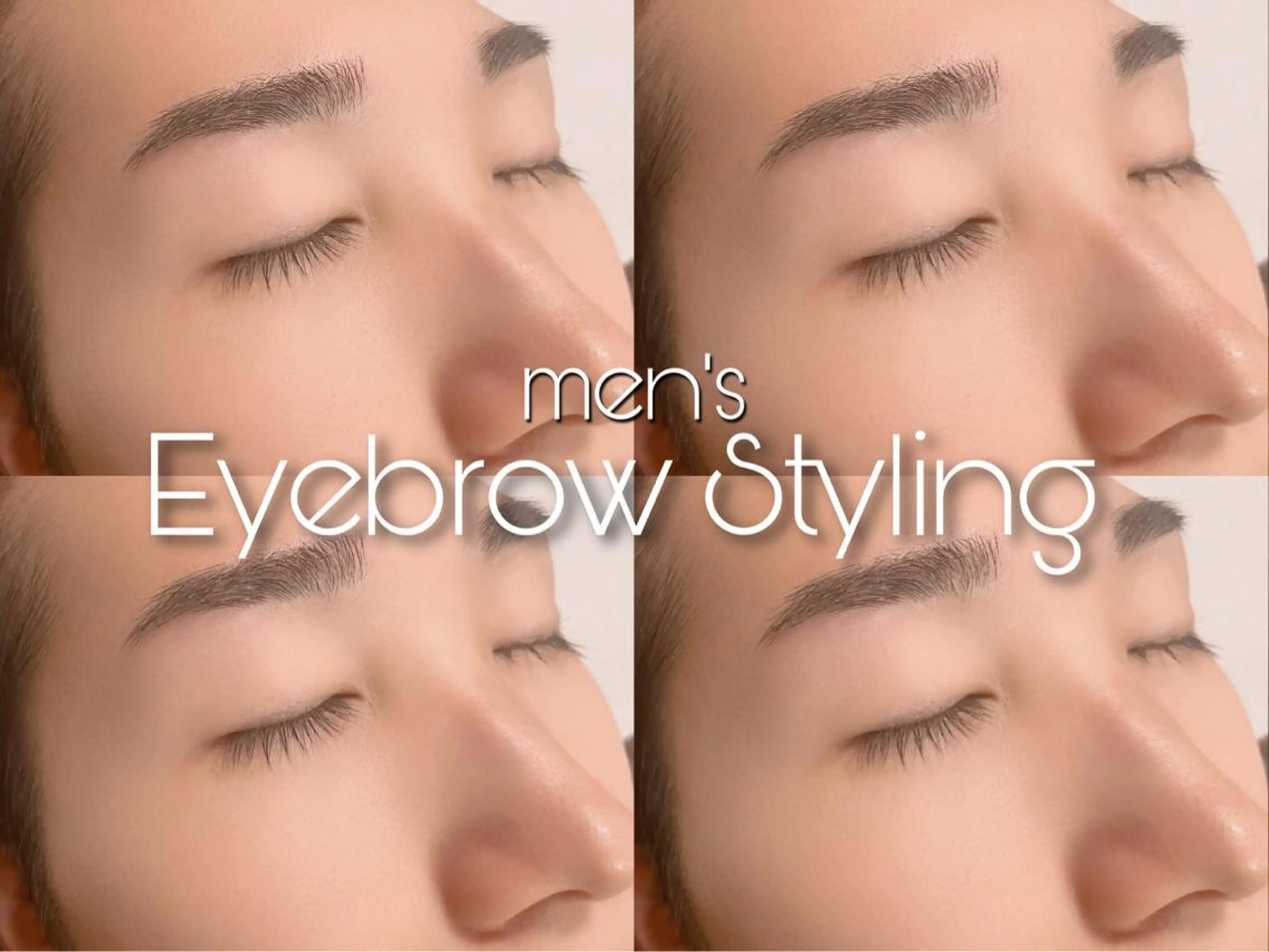 メンズ マツエク・マツパ アイブロウ メンズアイブロウ ワックス脱毛 眉カット その他(アイブロウ) Cupidトップ アイリスト石川のマツエク・マツパデザイン