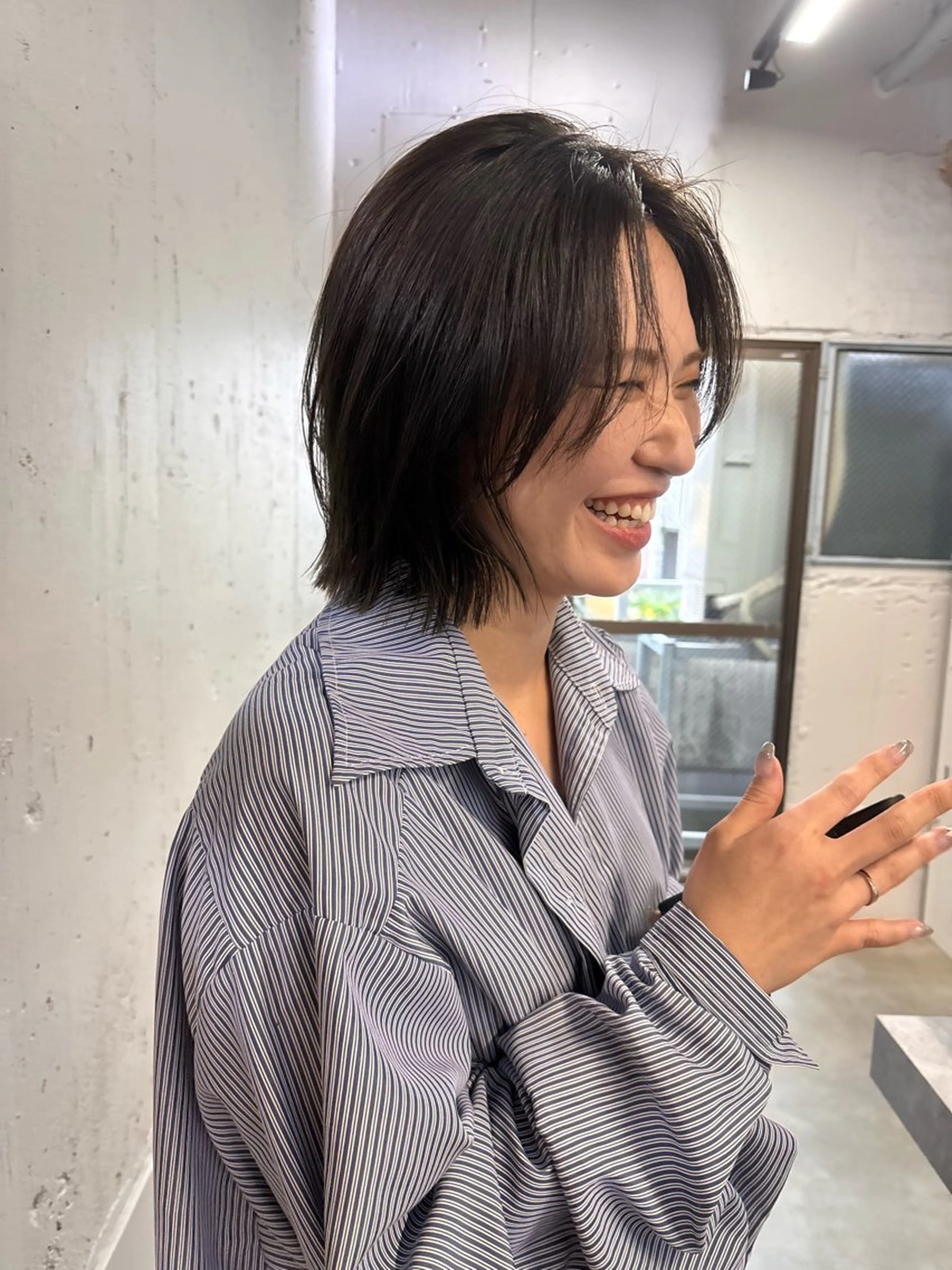 ショート カット ヘアカラー ボブとパーマの達人 /美容室難民の方是非のヘアスタイル