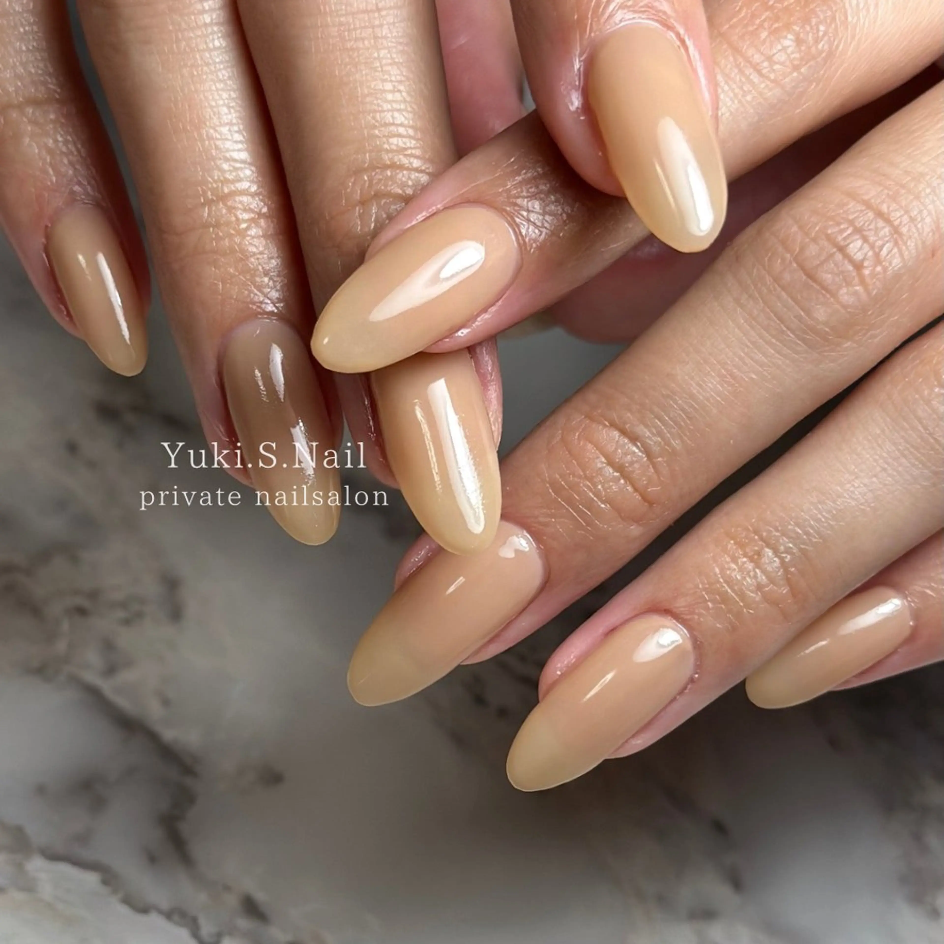 ロング ハンドネイル Yuki S.Nailのネイルデザイン