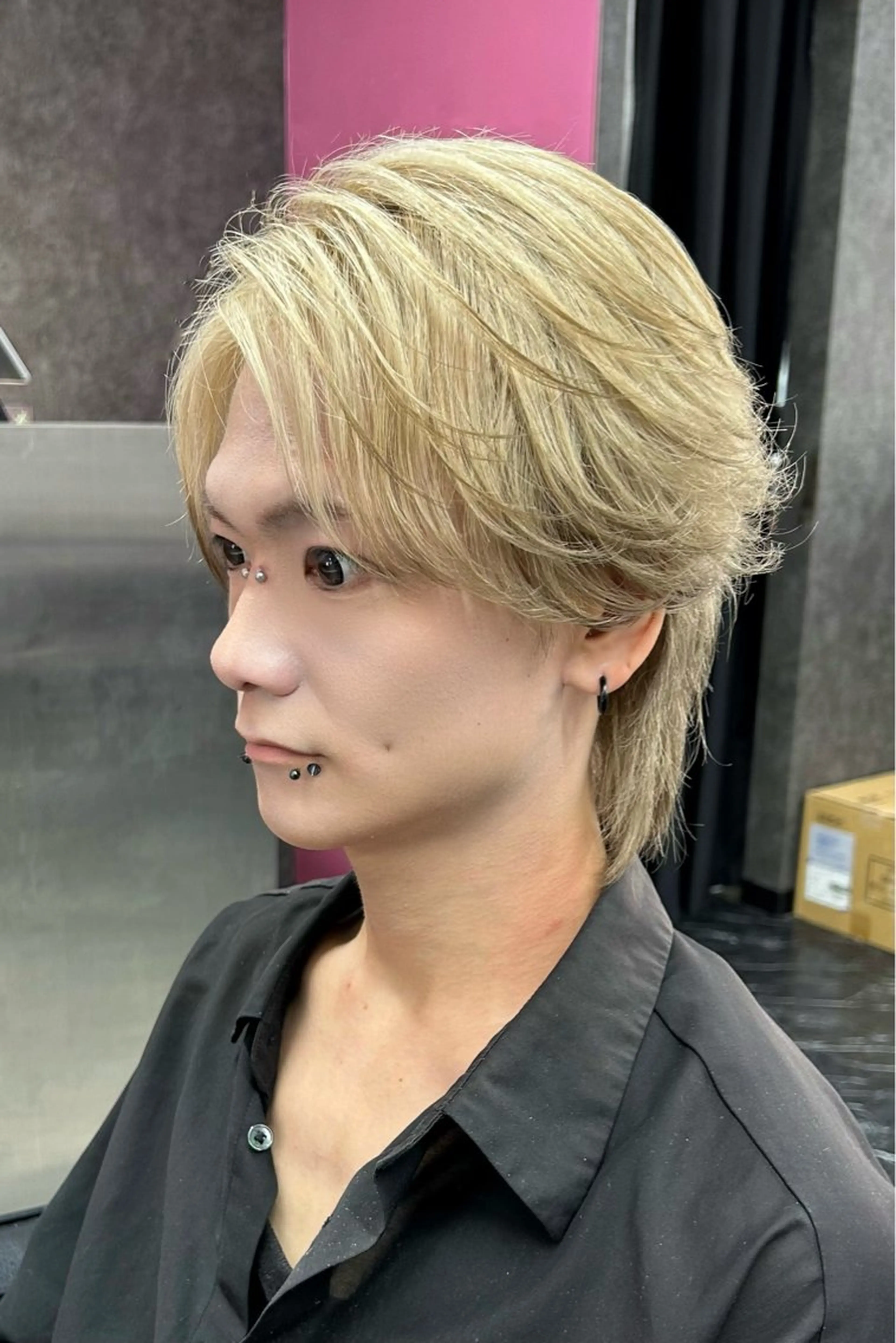 ショート メンズ カット ヘアセット メンズスタイリスト 前田雄輝のヘアスタイル