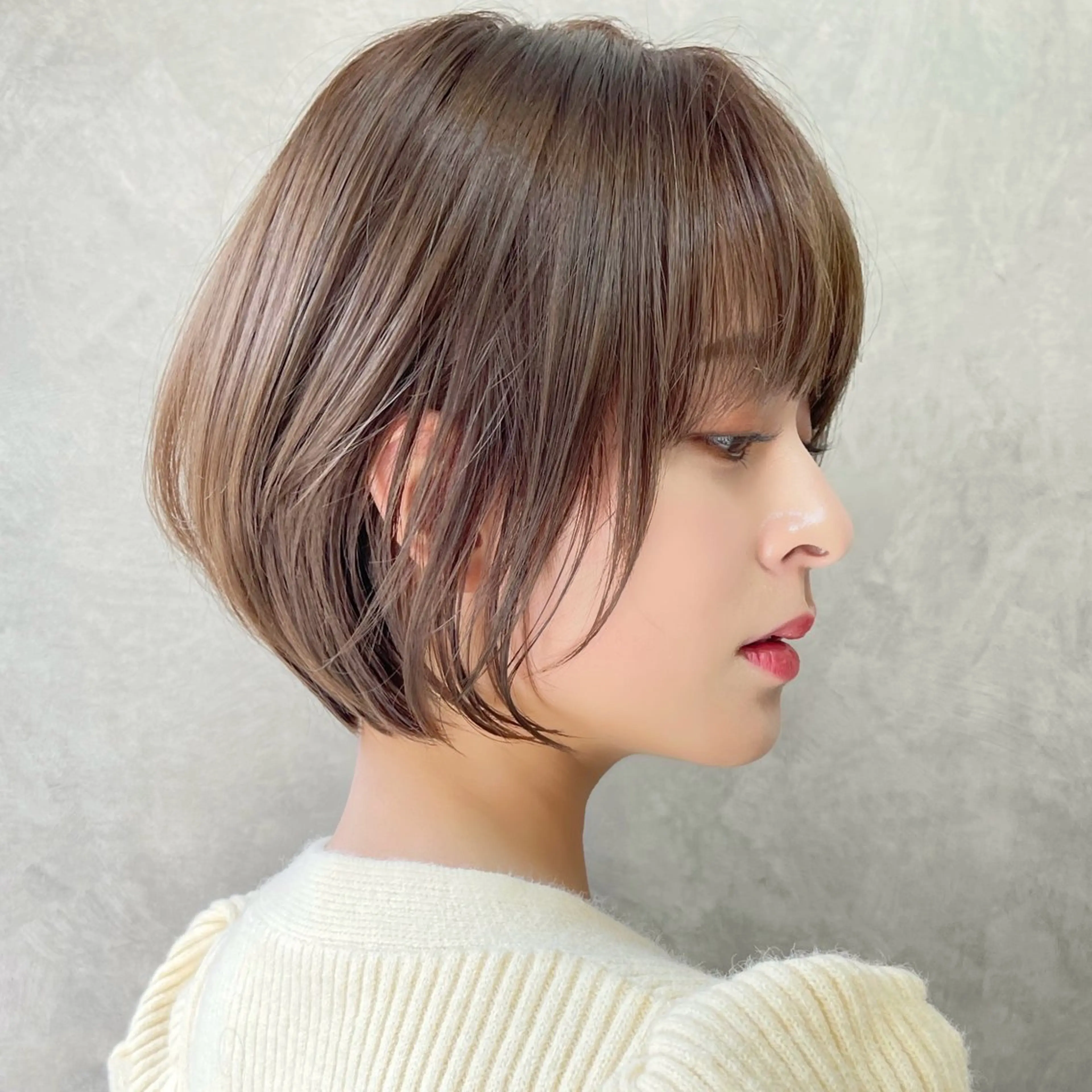 ショート カット ヘアカラー トリートメント 🌻銀座ショート 松原優香🌻のヘアスタイル