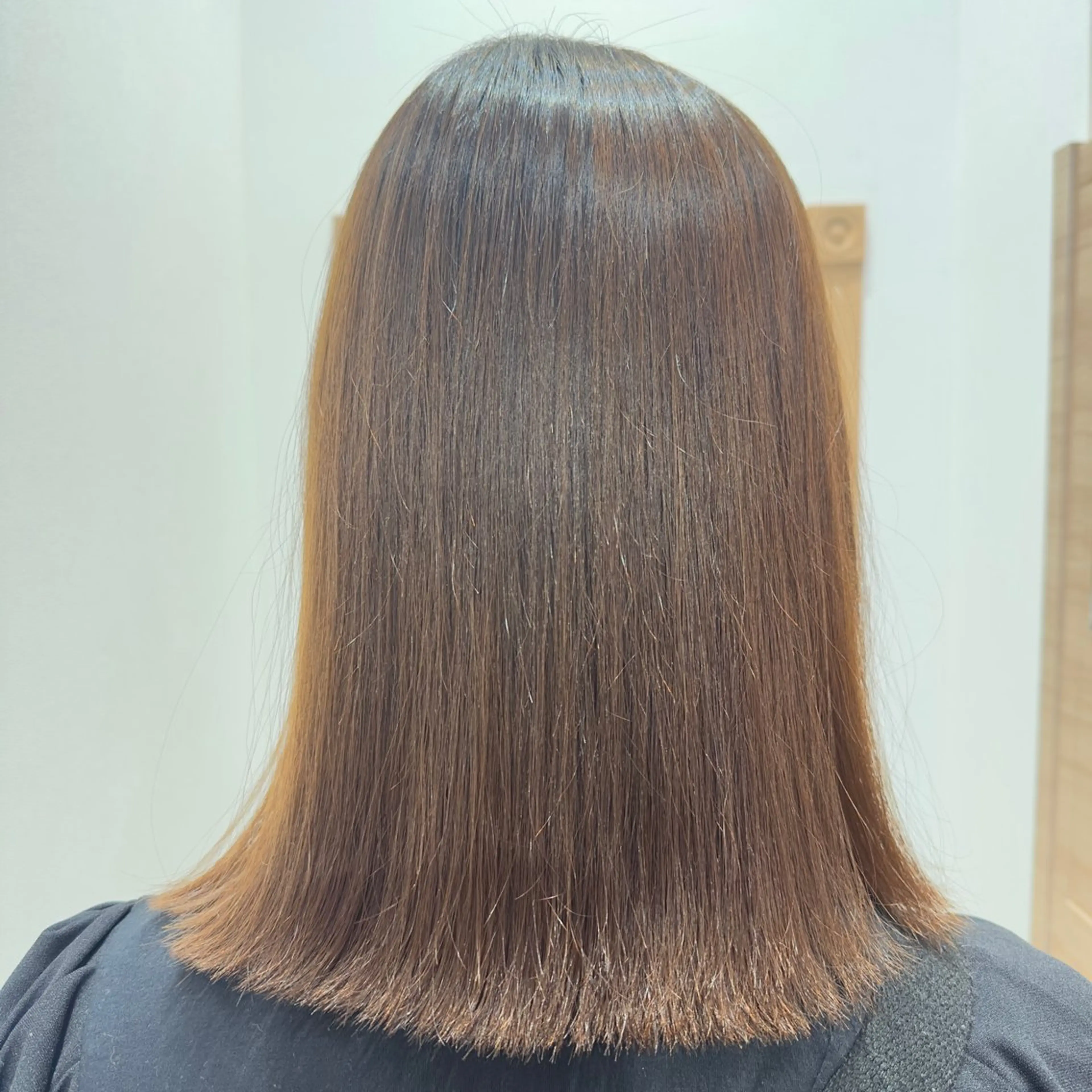 ミディアム カラー カット ヘアカラー Ash浦安店 富谷 日菜乃のヘアスタイル