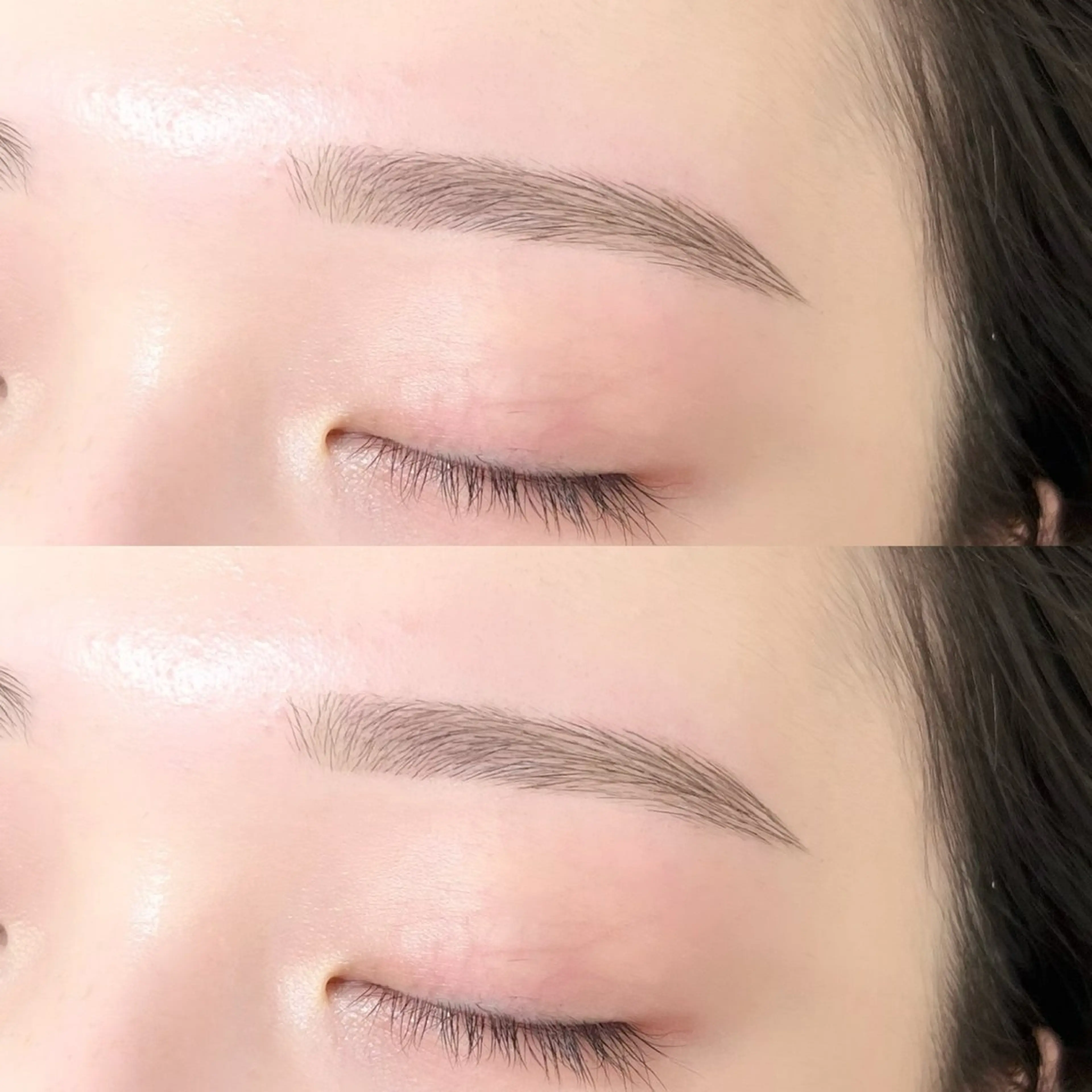 アイブロウ ワックス脱毛 眉カット その他(アイブロウ) 束感まつげ/透明感眉 🎀 haru 🤍のマツエク・マツパデザイン