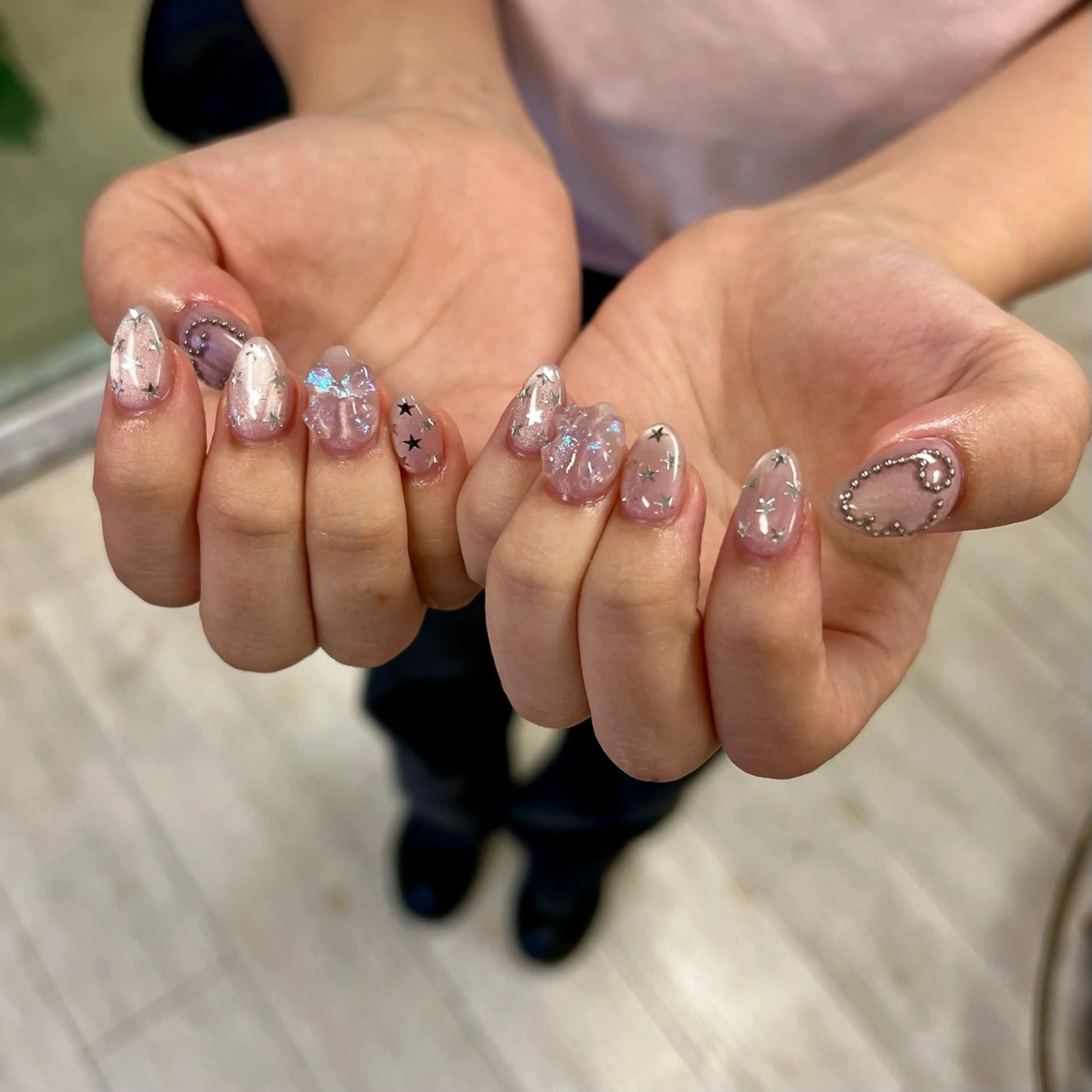 ネイル ジェルネイル ハンドネイル SAKURA 中島のネイルデザイン