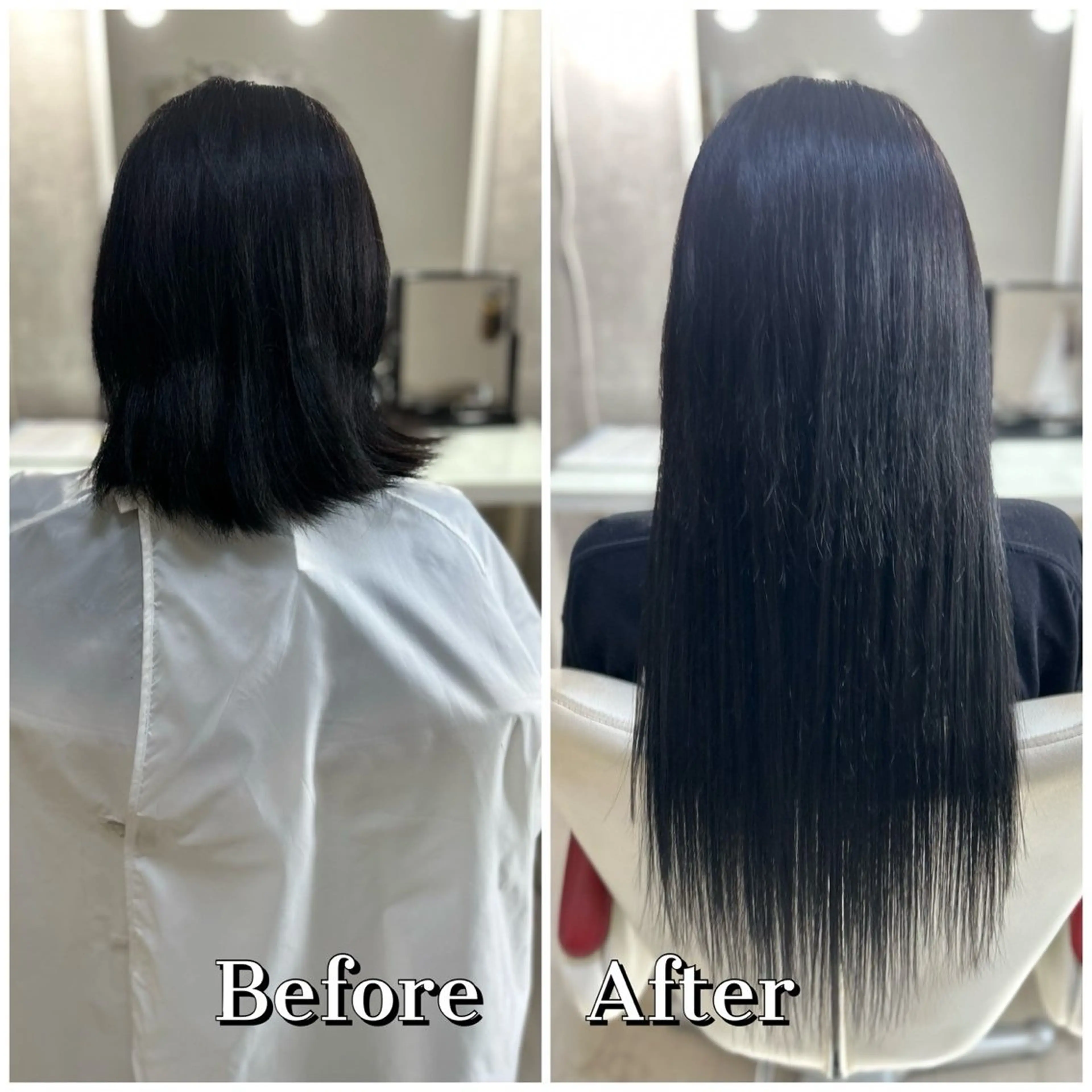 ロング エクステ 🌸ドレスアップ 心斎橋店🌸のヘアスタイル