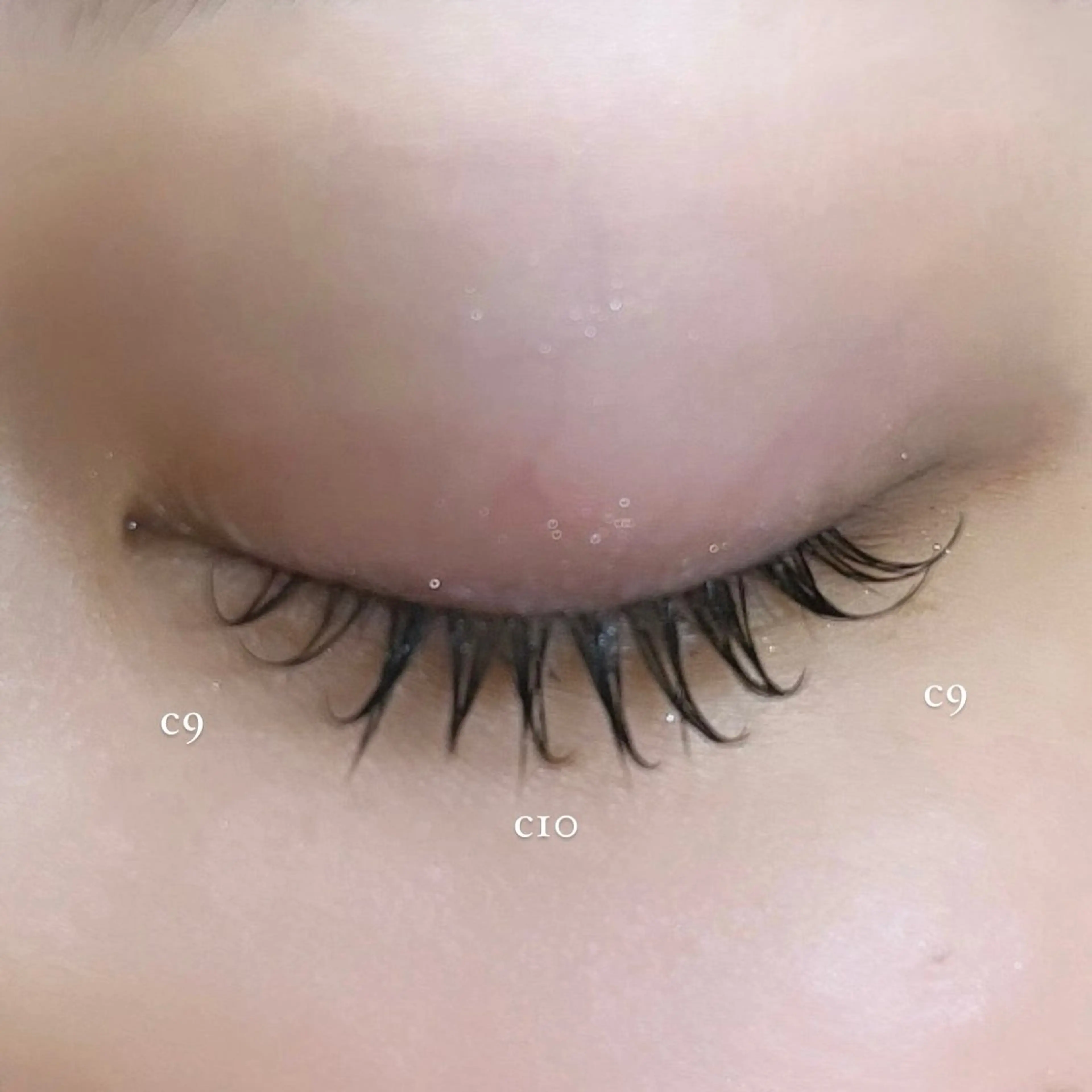 マツエク・マツパ キュート ナチュラル nono ♡のマツエク・マツパデザイン