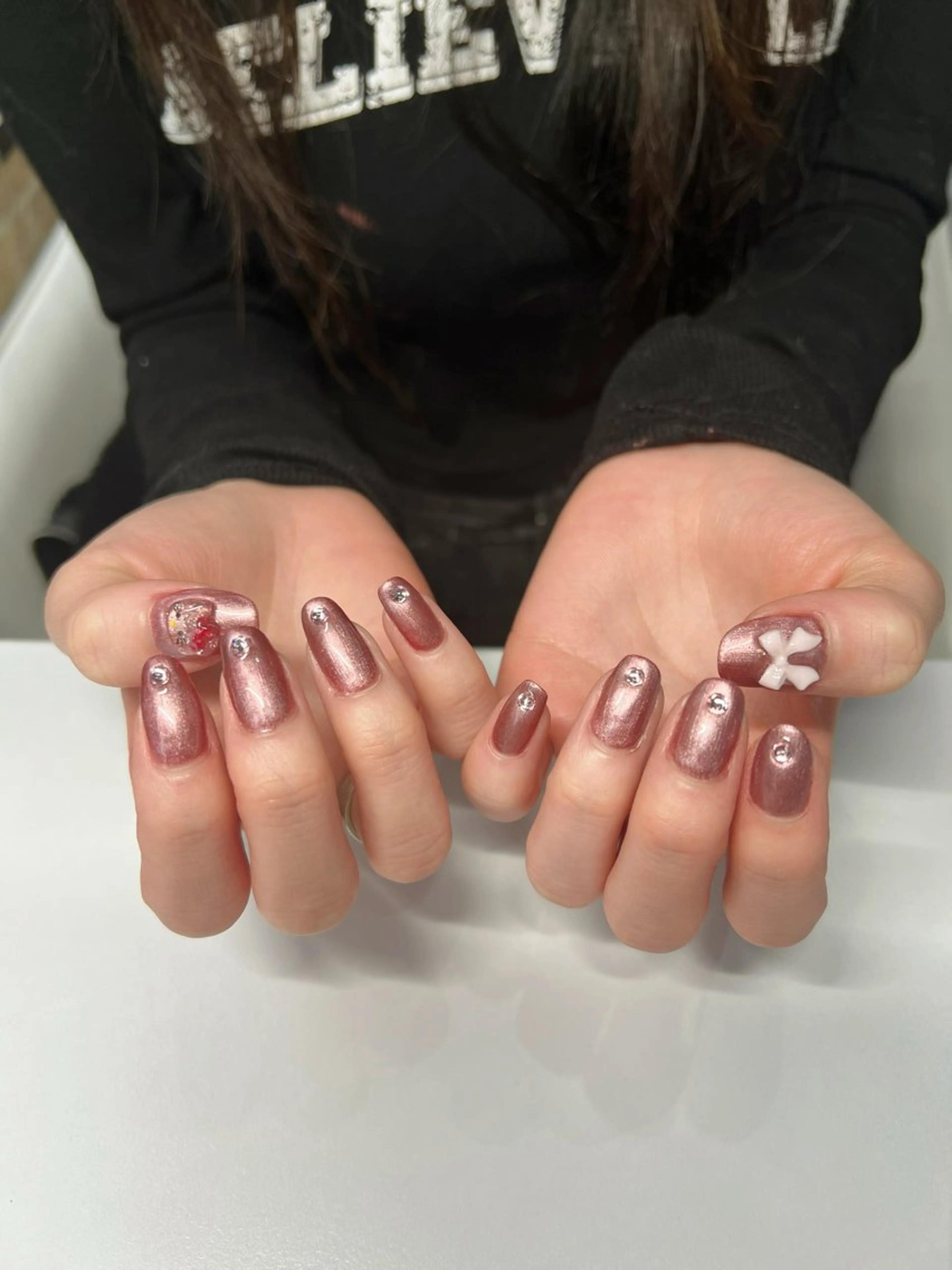 ネイル ハンドネイル ハンドケア 上質髪🪐 AIRI🪷‧₊˚のヘアスタイル