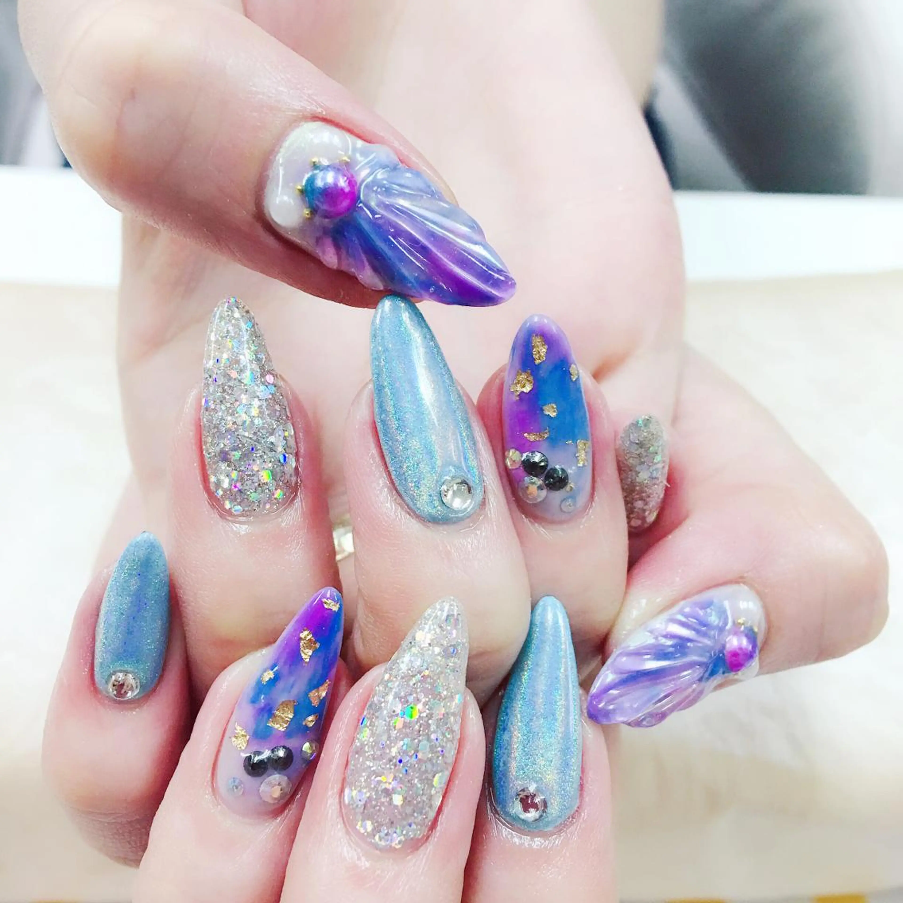 ネイル 💅ネイル✨ プリンセスのネイルデザイン