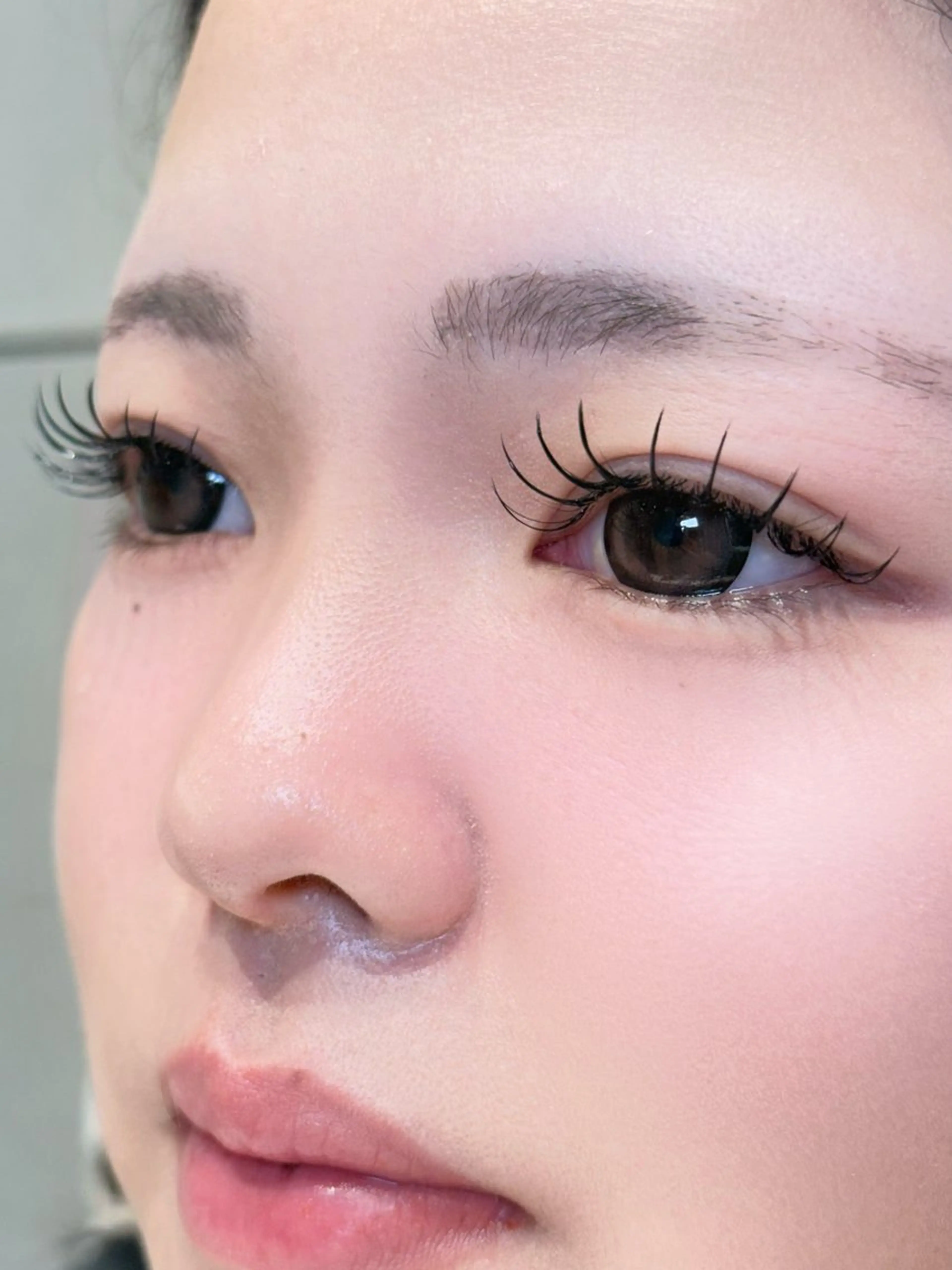 マツエク・マツパ フラットラッシュ ナチュラル マツエク cherien eyelash&eyebrow（salon village）所属・梅津/cherien 渋谷・明治神宮前のマツエク・マツパデザイン