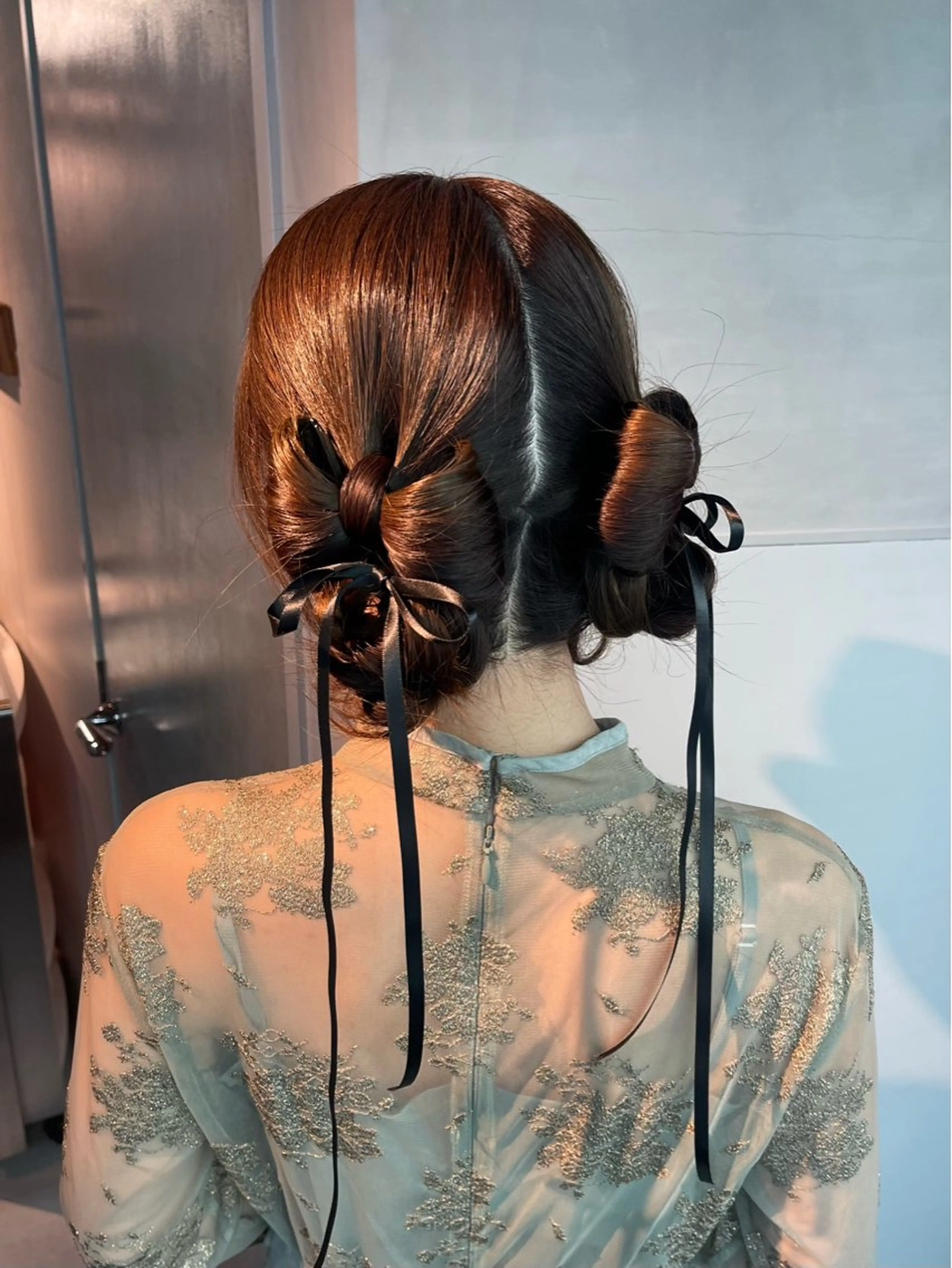 ヘアアレンジ 結婚式・ブライダル 卒業式のヘアスタイル ヘアセット charm《銀座》 ヘアセット/縮毛矯正のヘアスタイル