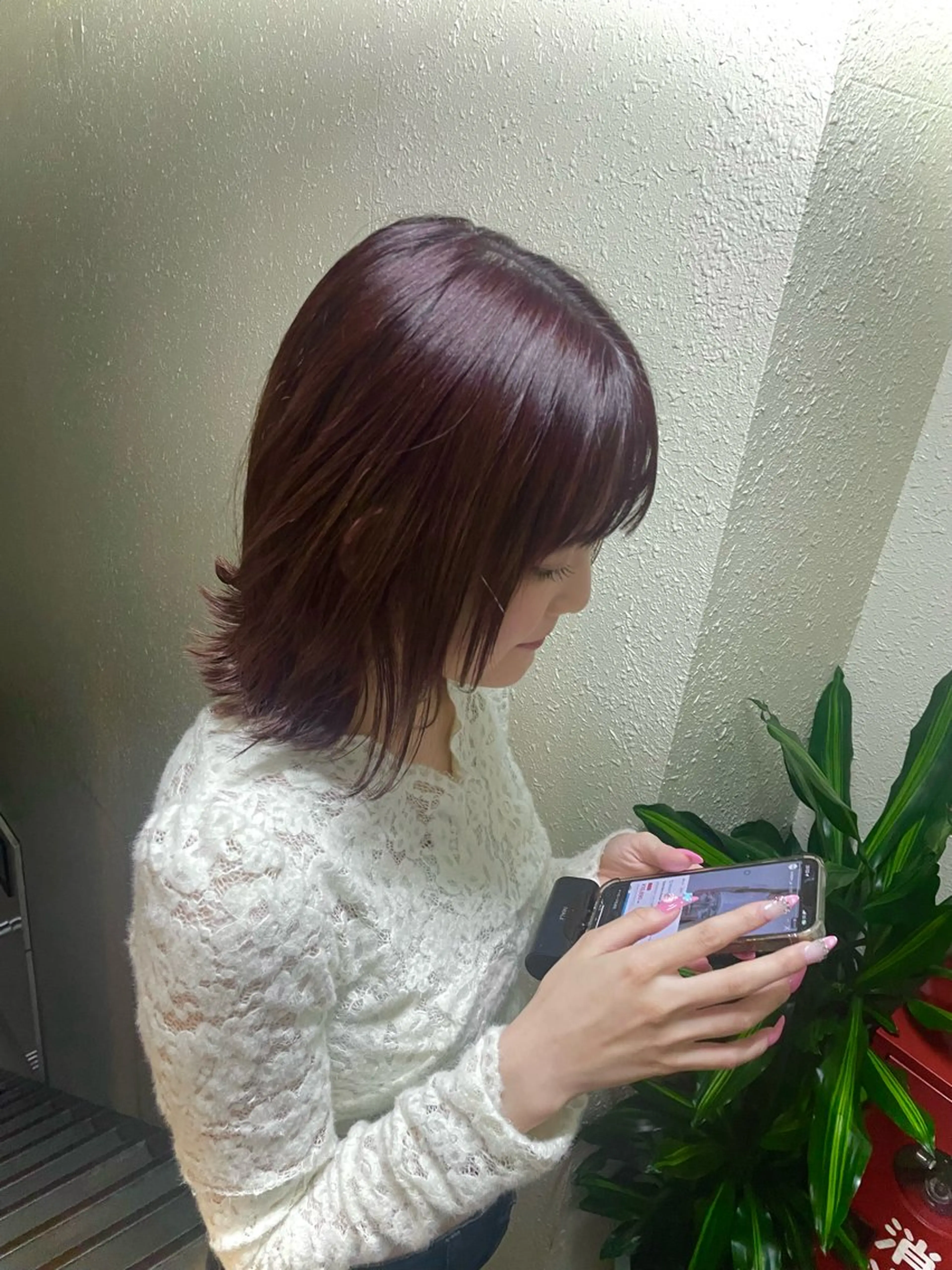 ショート カラー 平塚/透明感カラー/ 湘南/結花のヘアスタイル