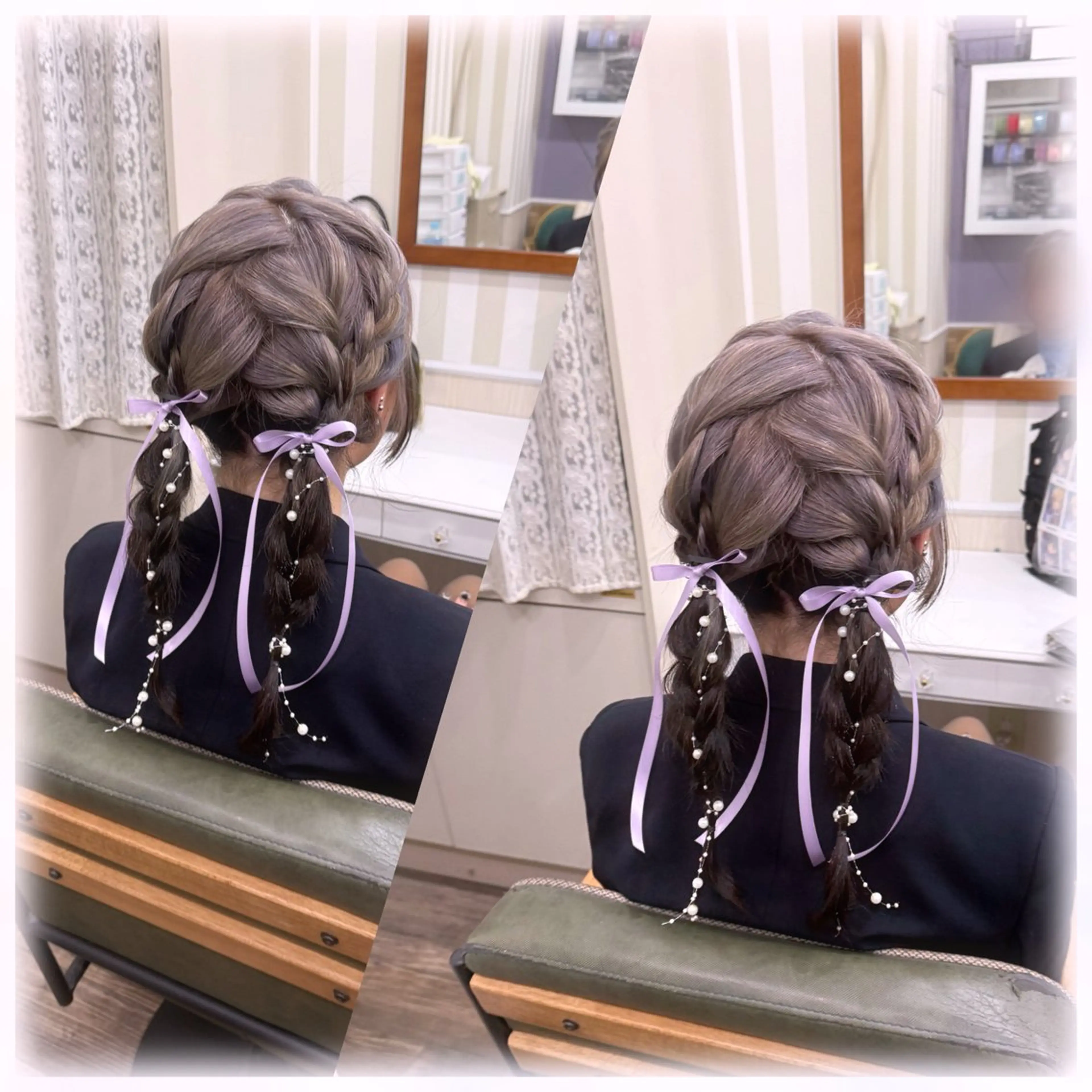 ヘアアレンジ ヘアセット 🤍AIRA🤍のヘアスタイル
