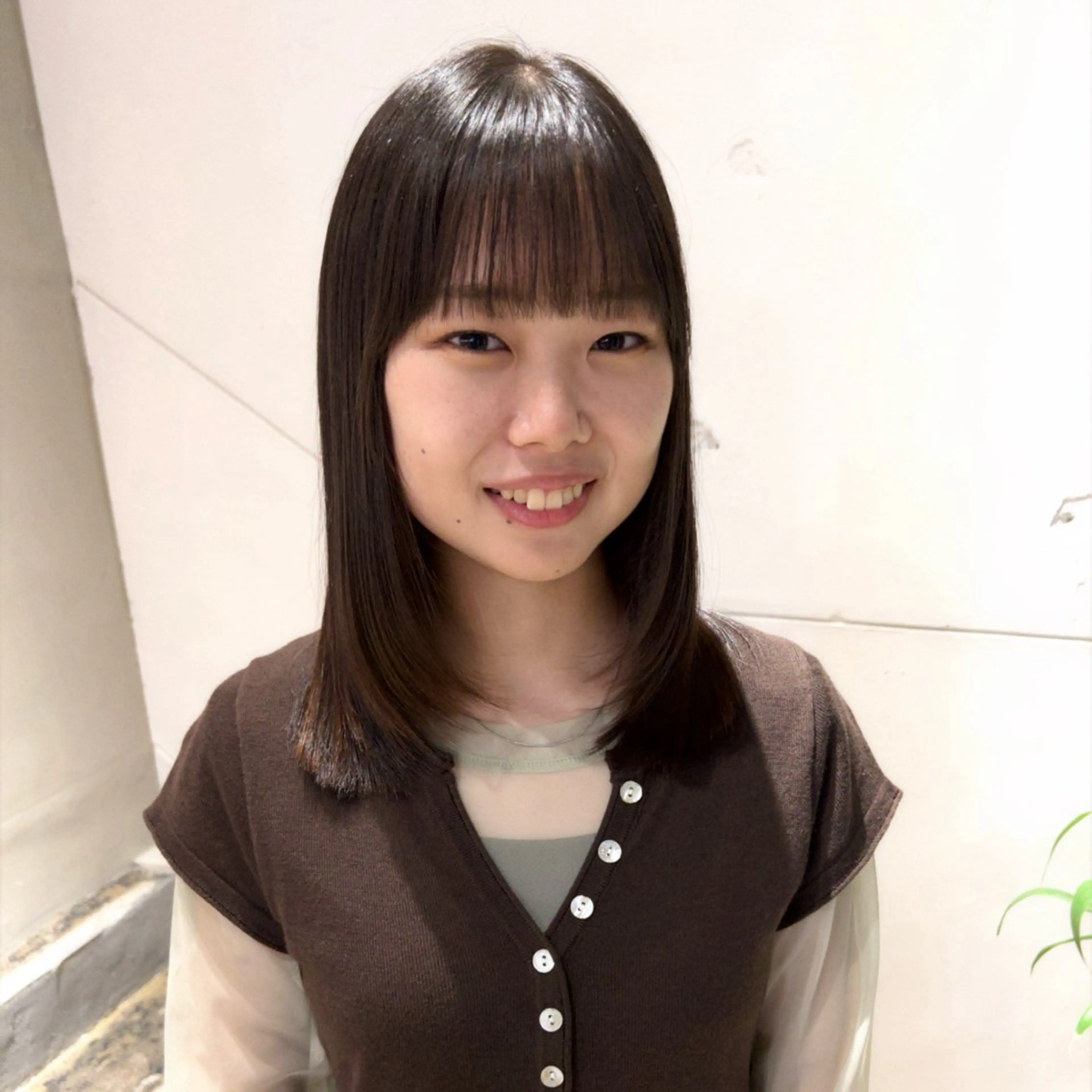 ミディアム キノシタ ユウナのヘアスタイル