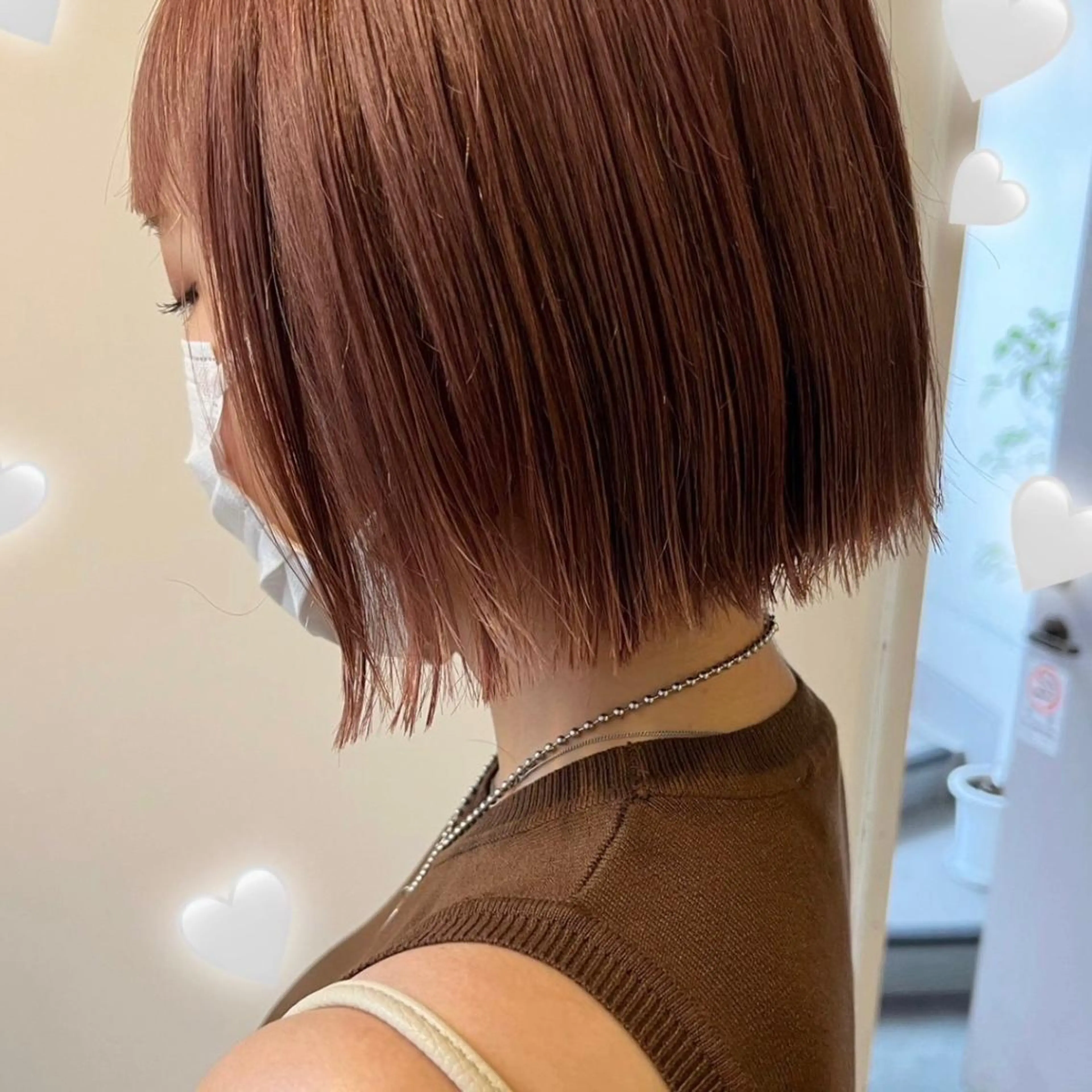 ミディアム カラー ヘアカラー エクステ指名数 No.1💖ゆい🌈のヘアスタイル