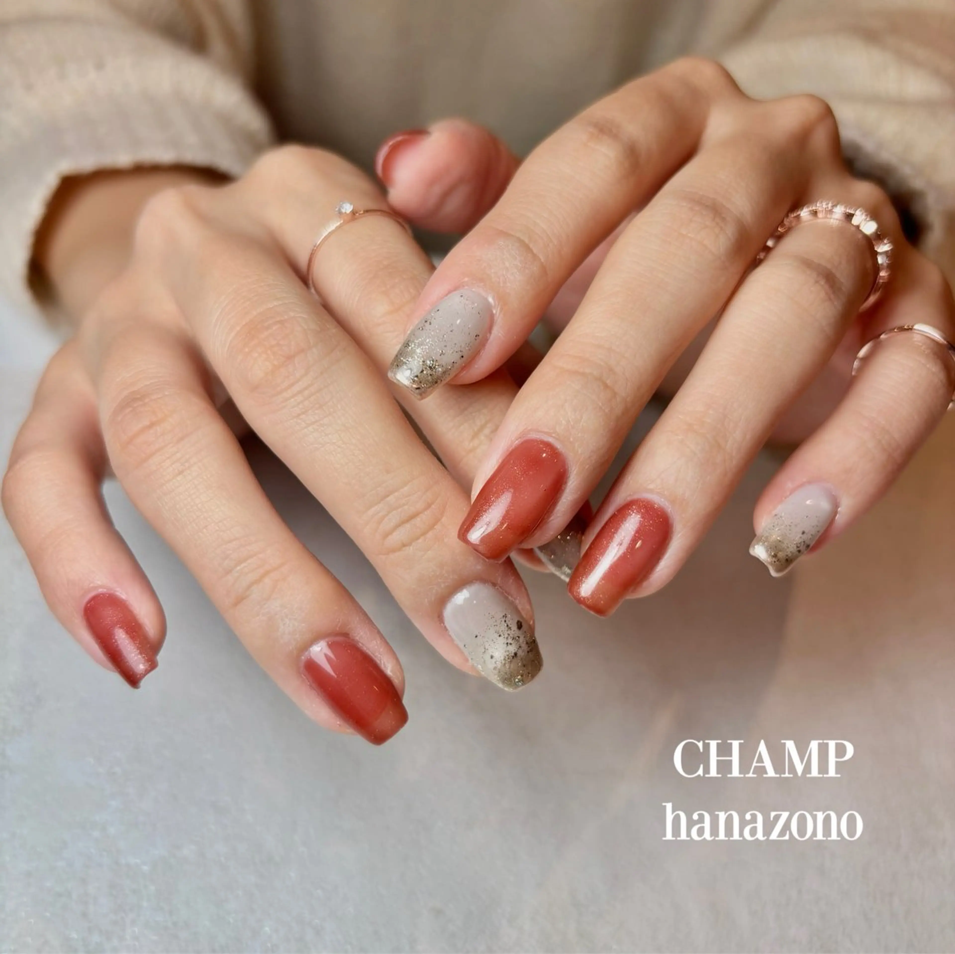 ネイル 河内花園｜YURIN 韓国ガーリー🎠のネイルデザイン